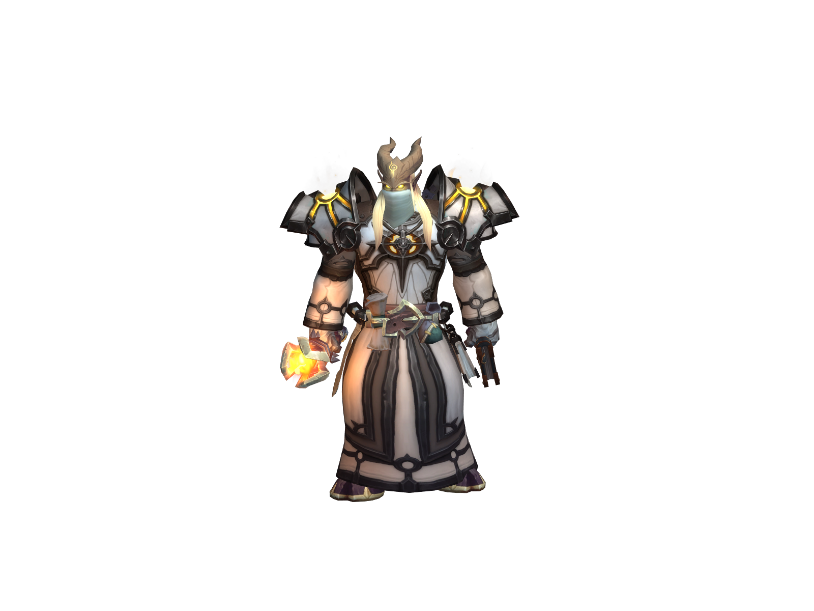 Luminous 3D character render