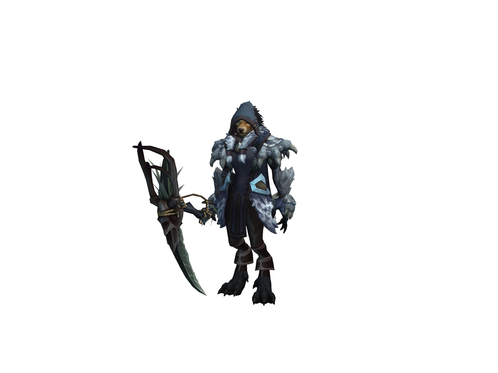 Wylde 3D character render