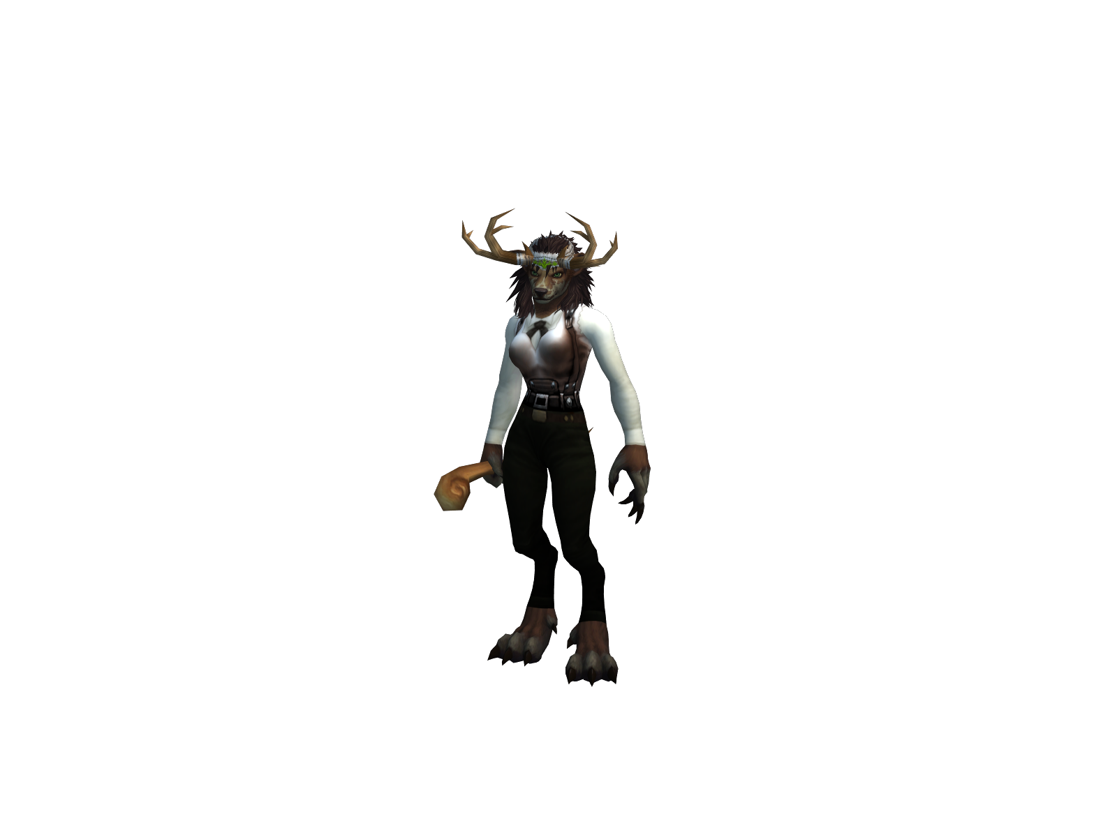 Thommie 3D character render
