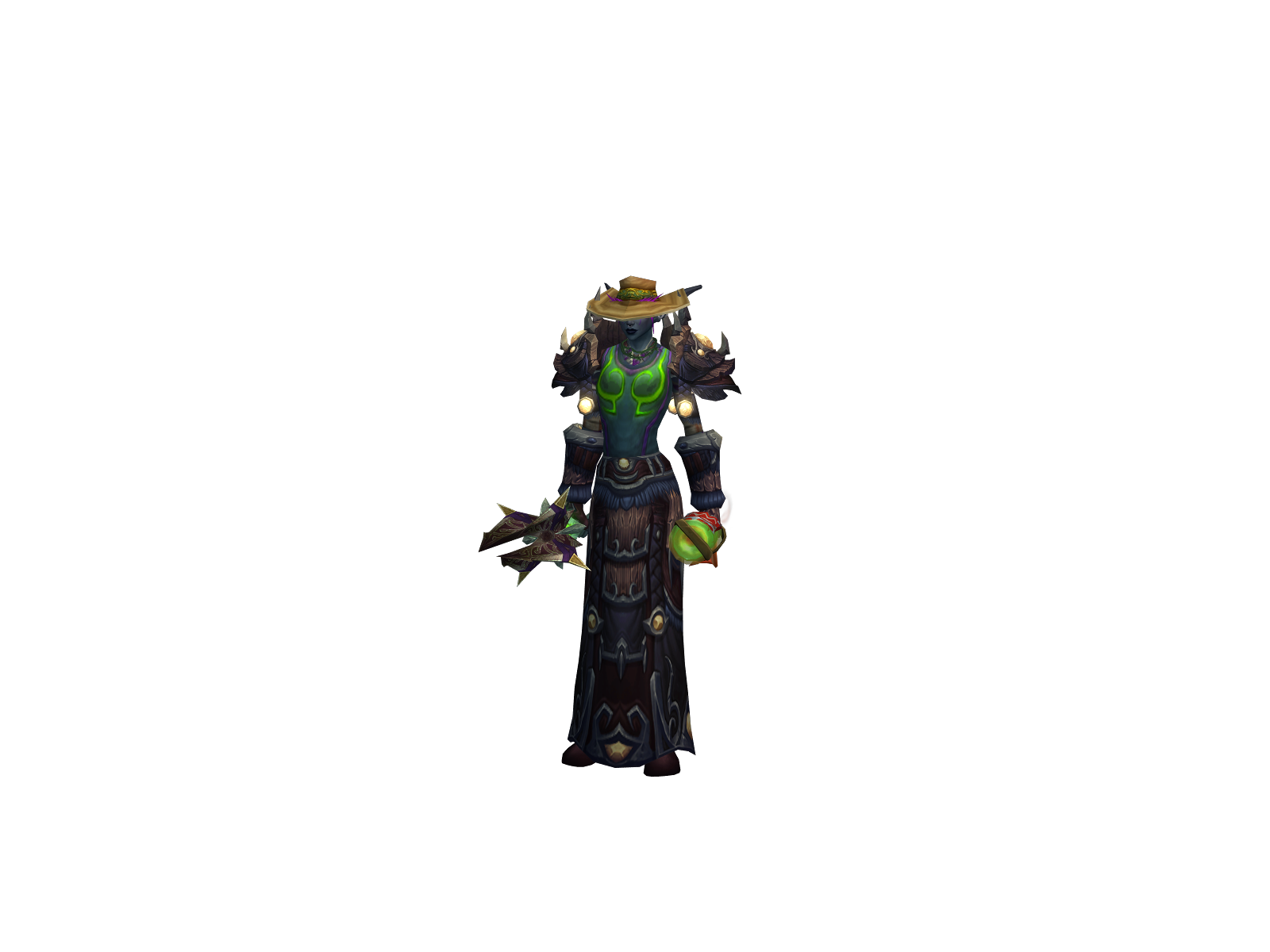 Drupy 3D character render