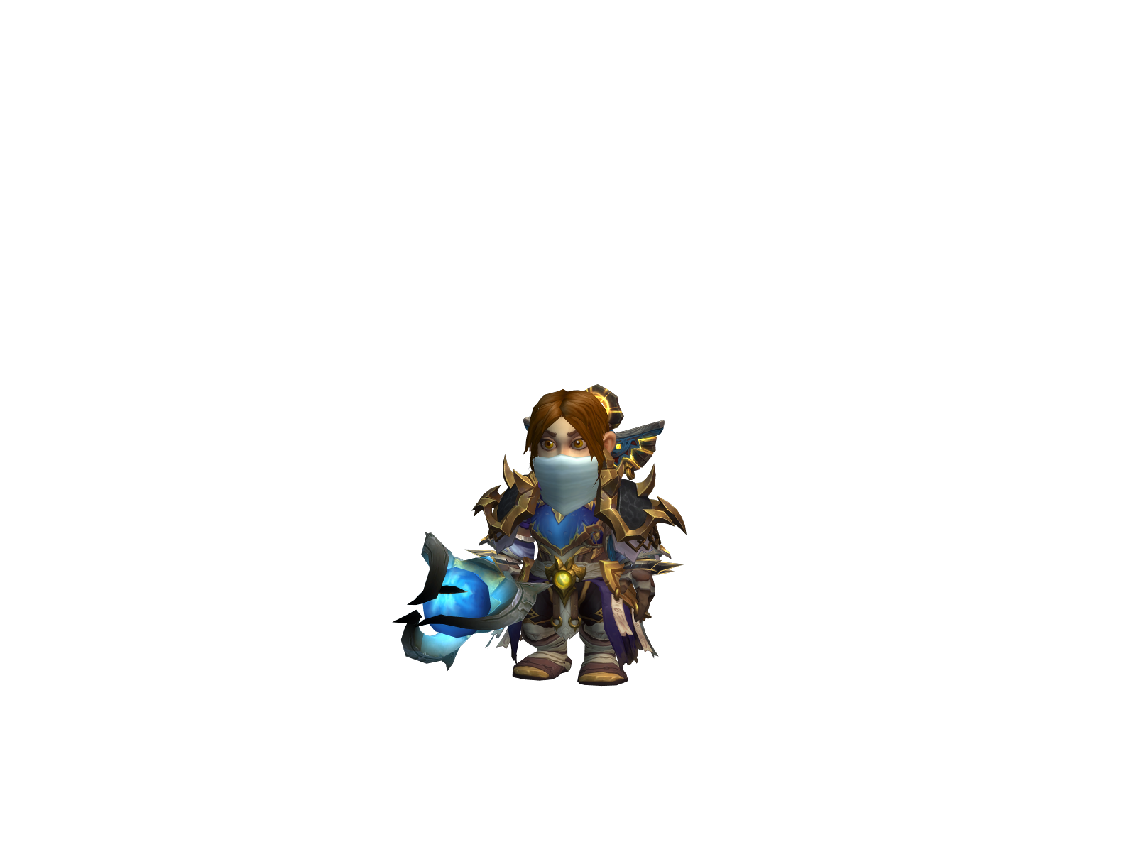 Magugu 3D character render