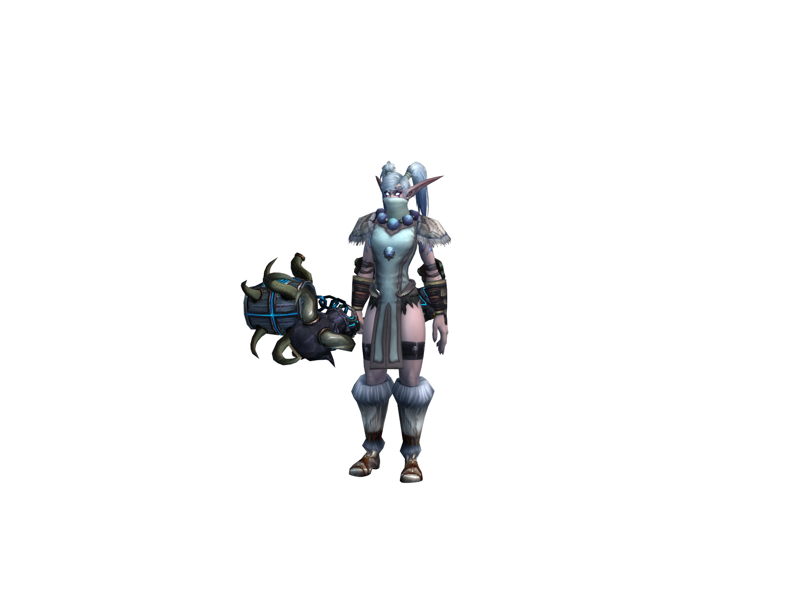 Smørës 3D character render