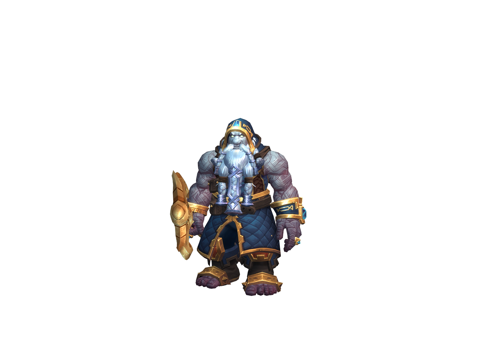 Glumperto 3D character render