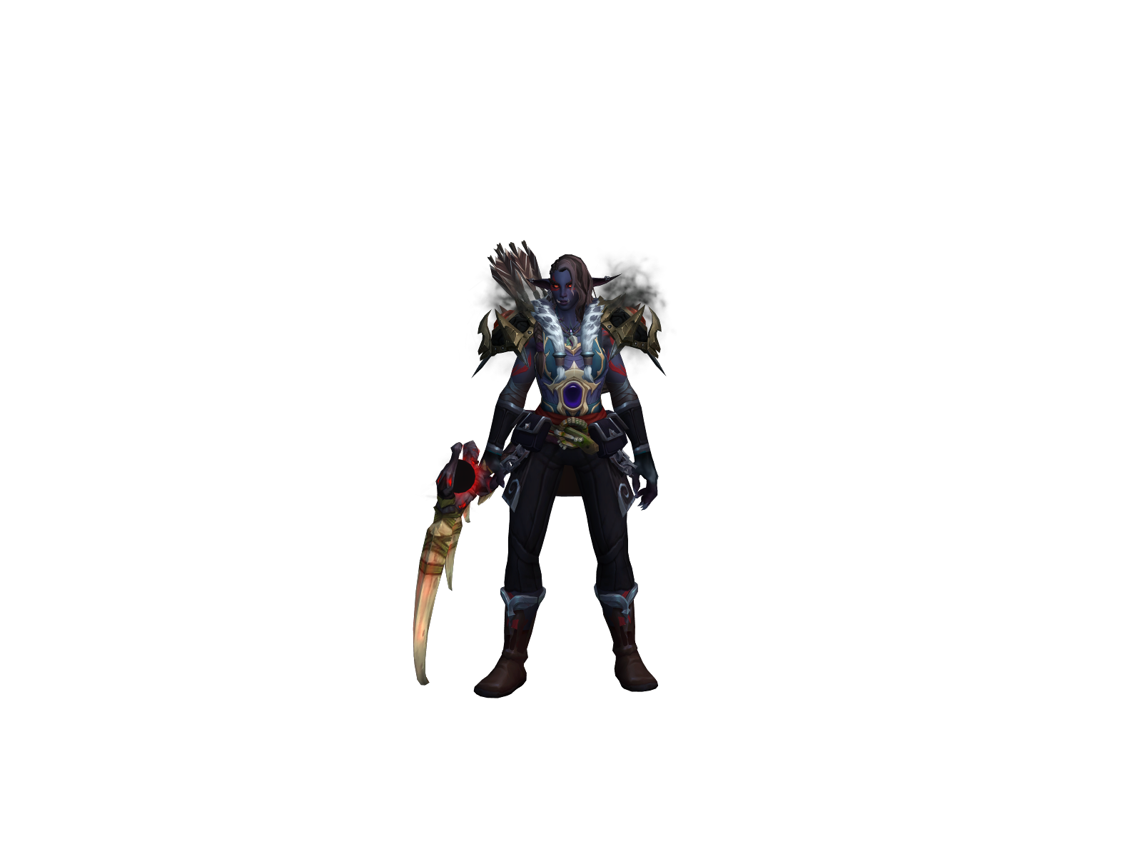 Cashamane 3D character render