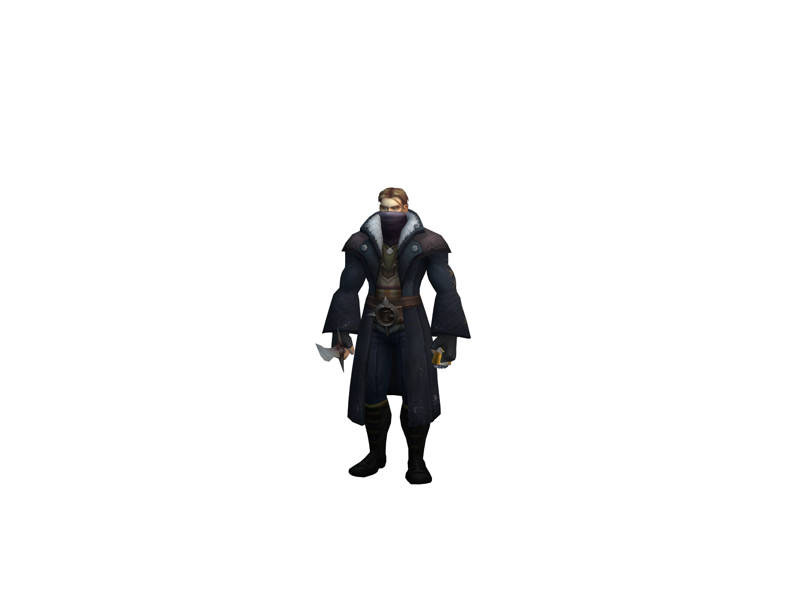 Magicblade 3D character render