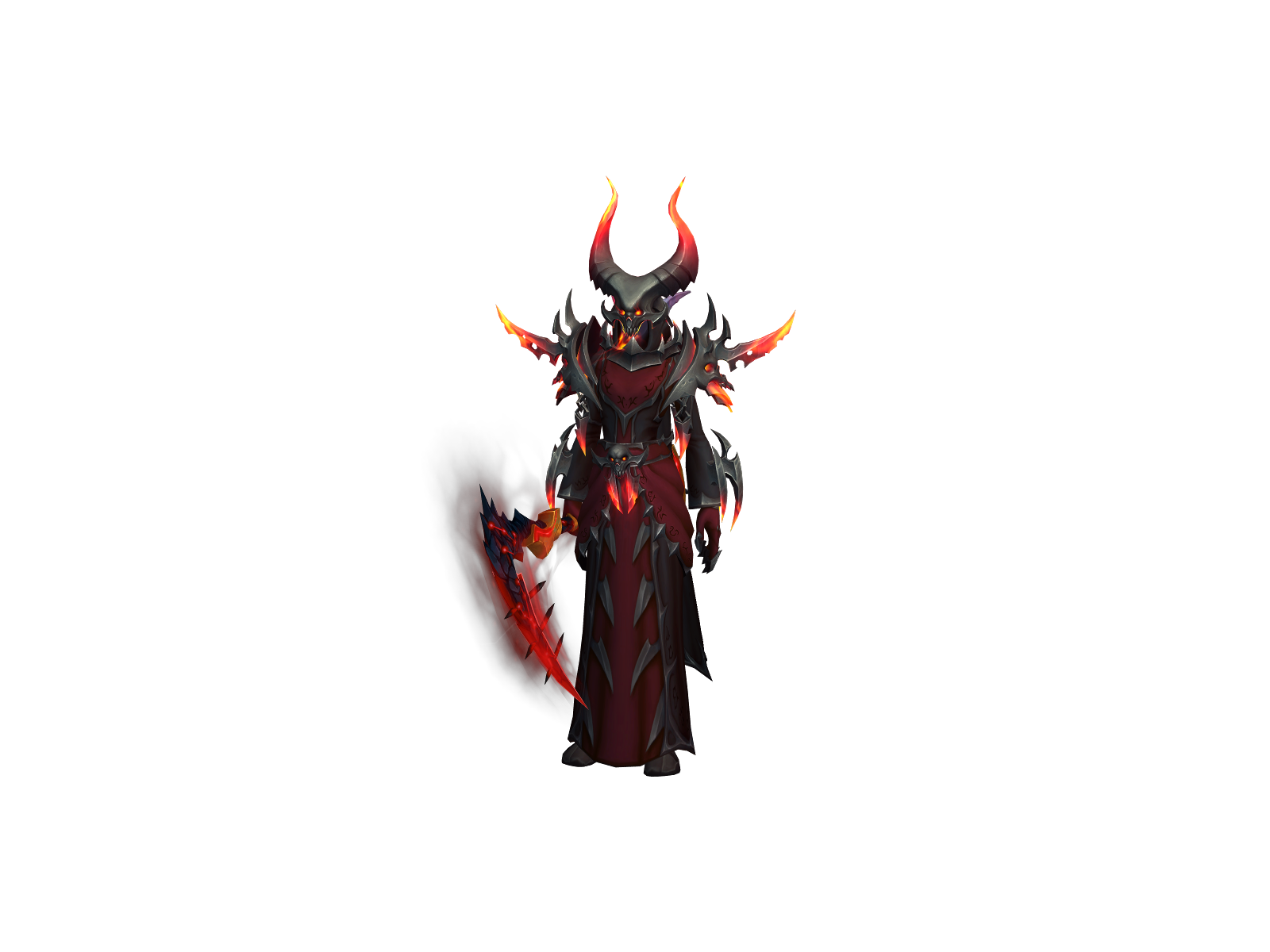 Aluciellar 3D character render