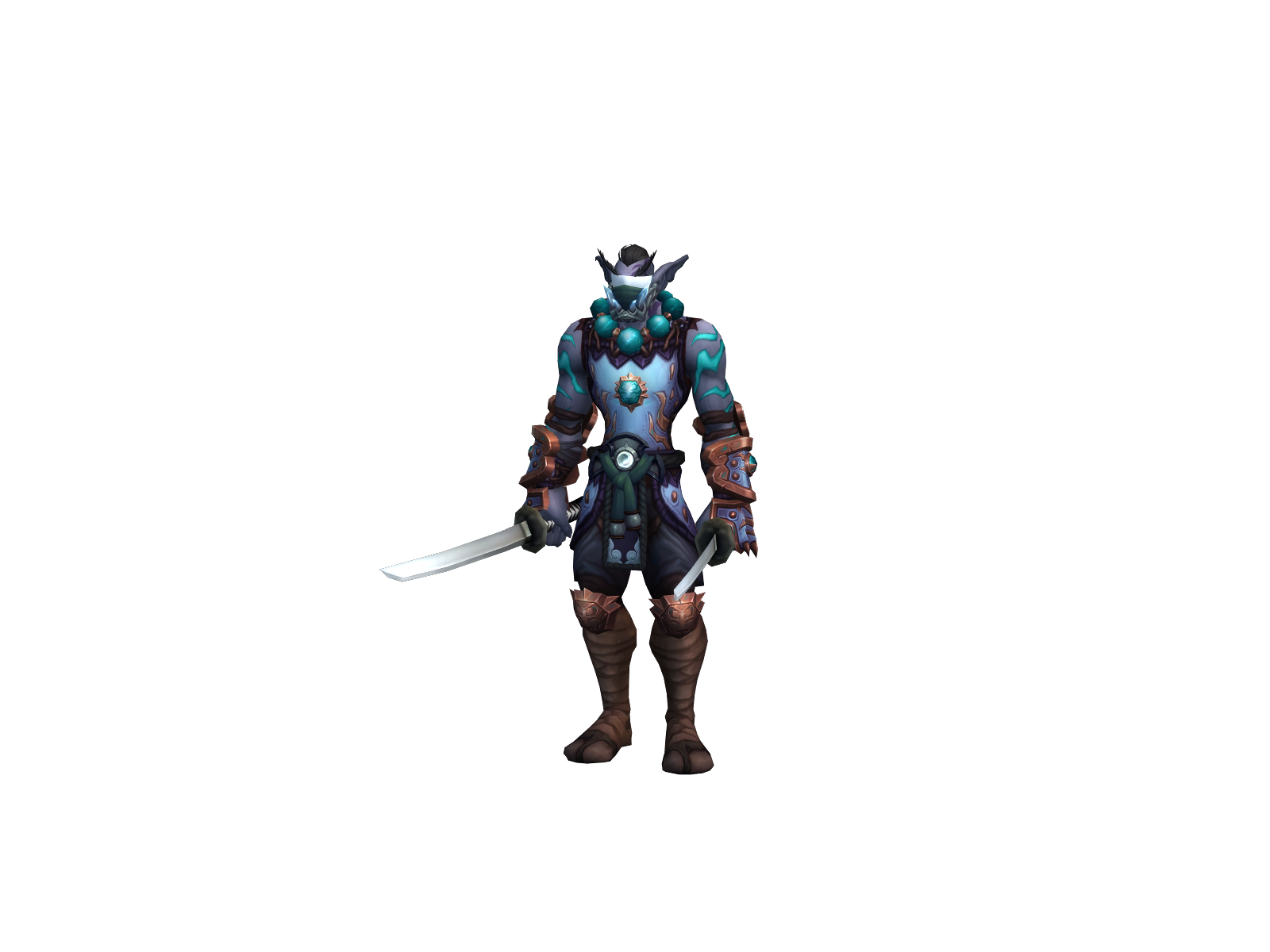 Moonyagi 3D character render