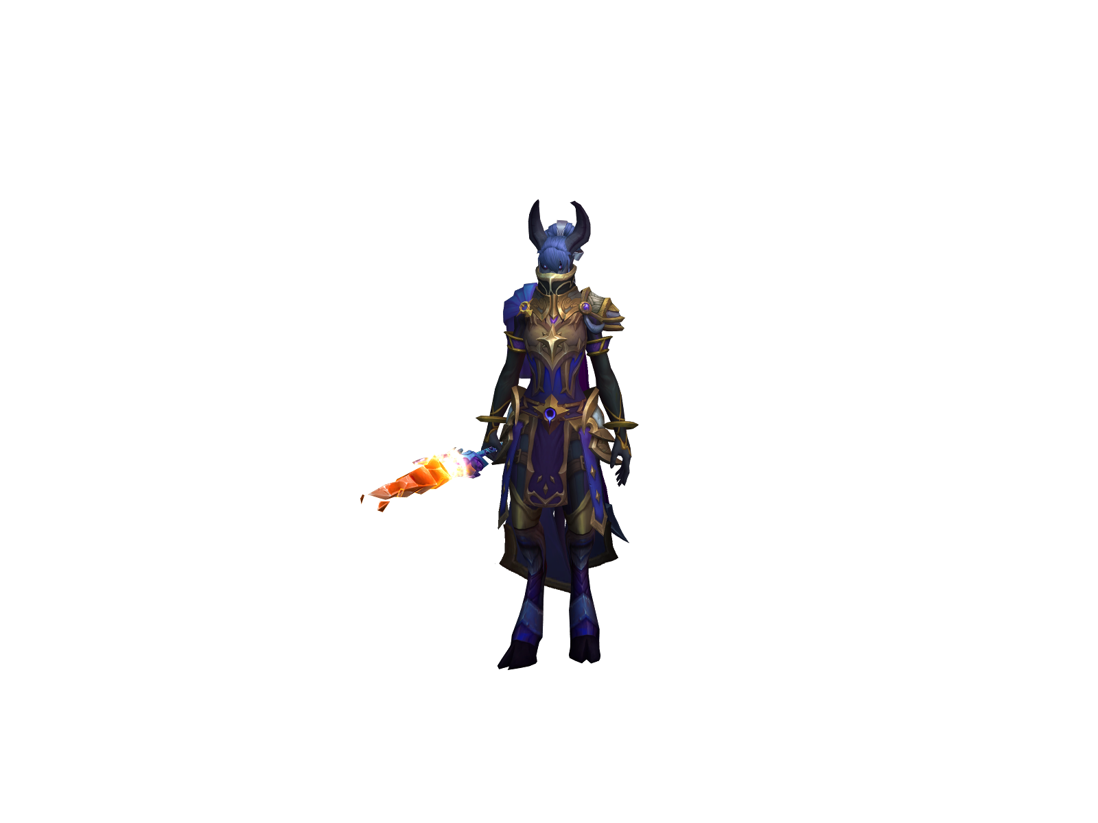 Exódion 3D character render