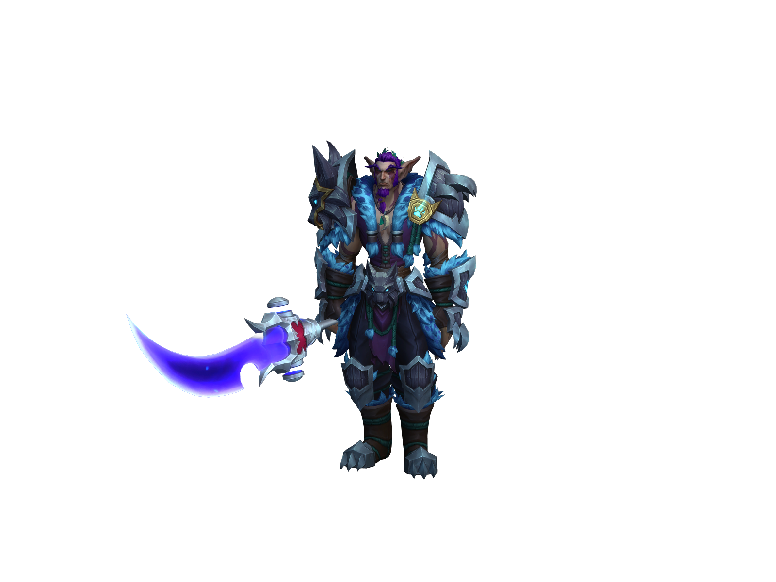Garnøck 3D character render