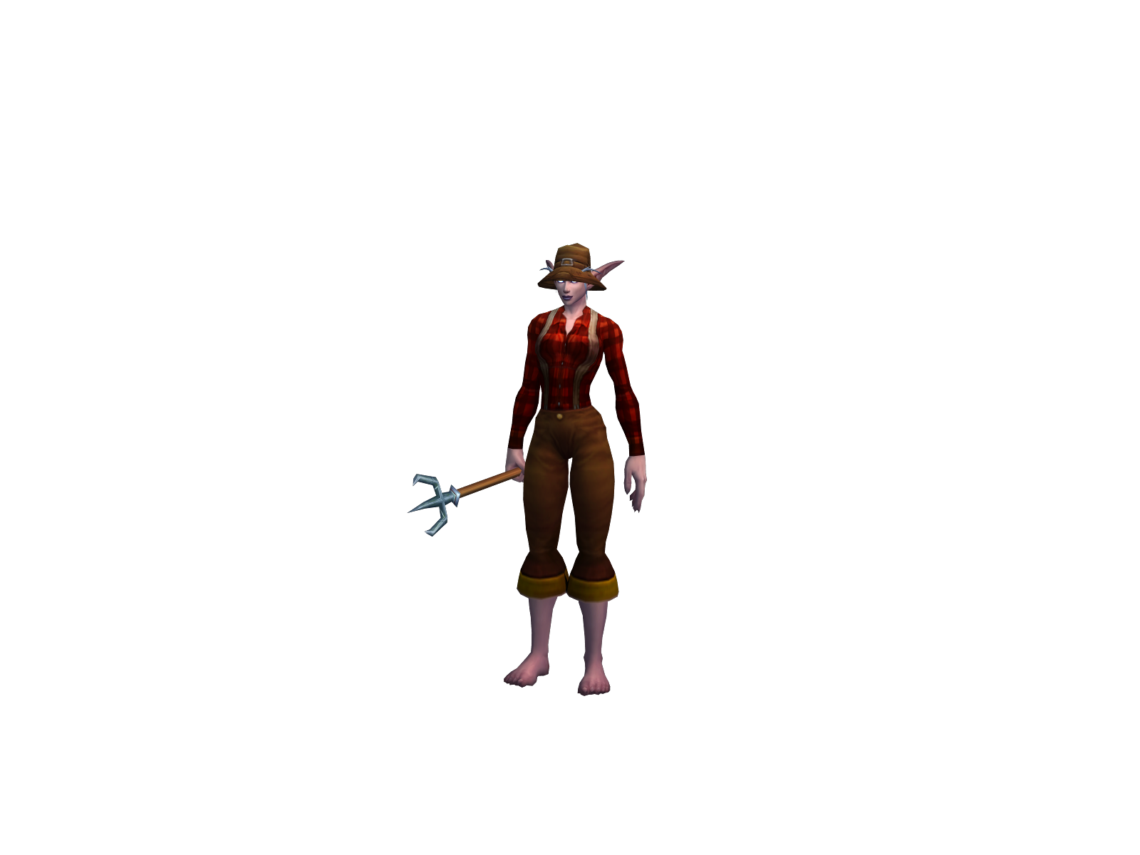 Urbrokelul 3D character render