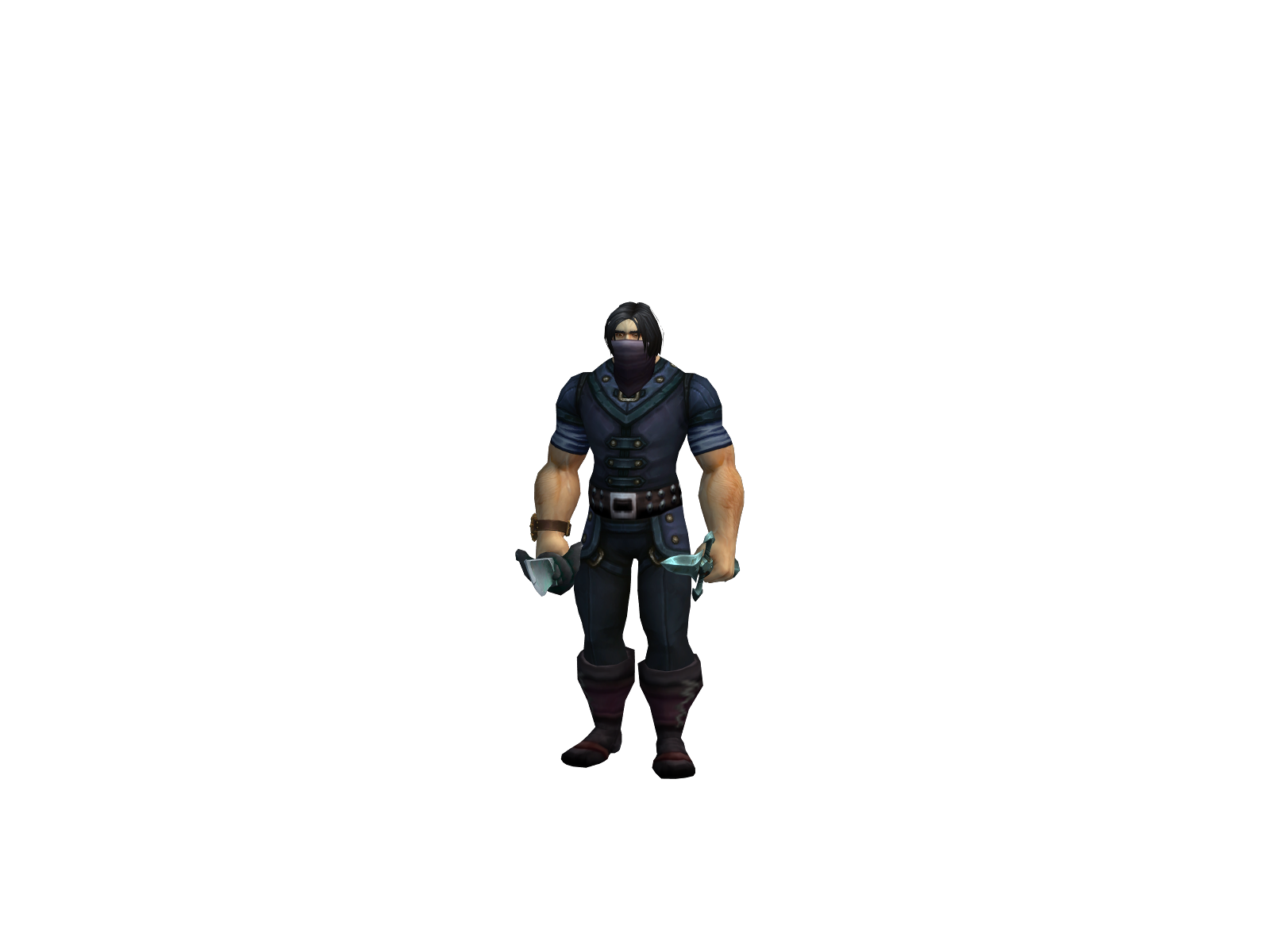 Rockós 3D character render