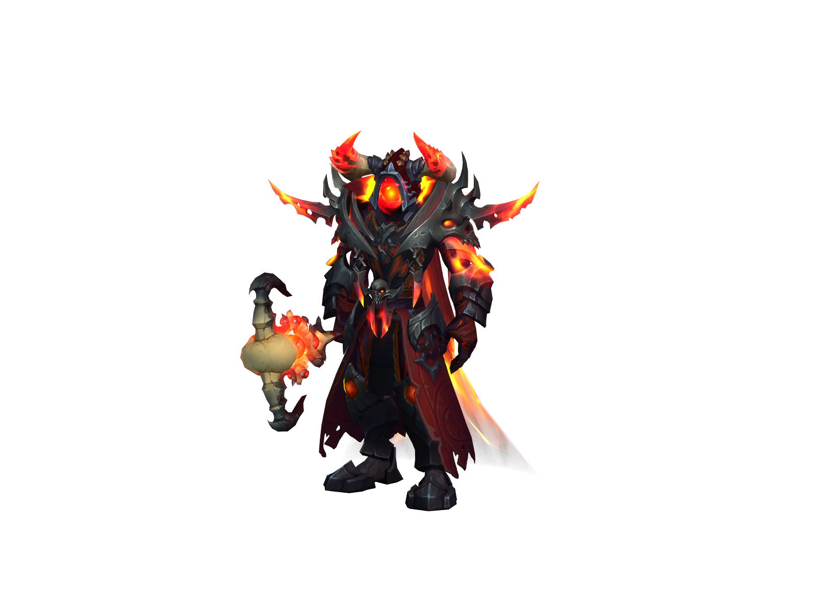 Zannada 3D character render