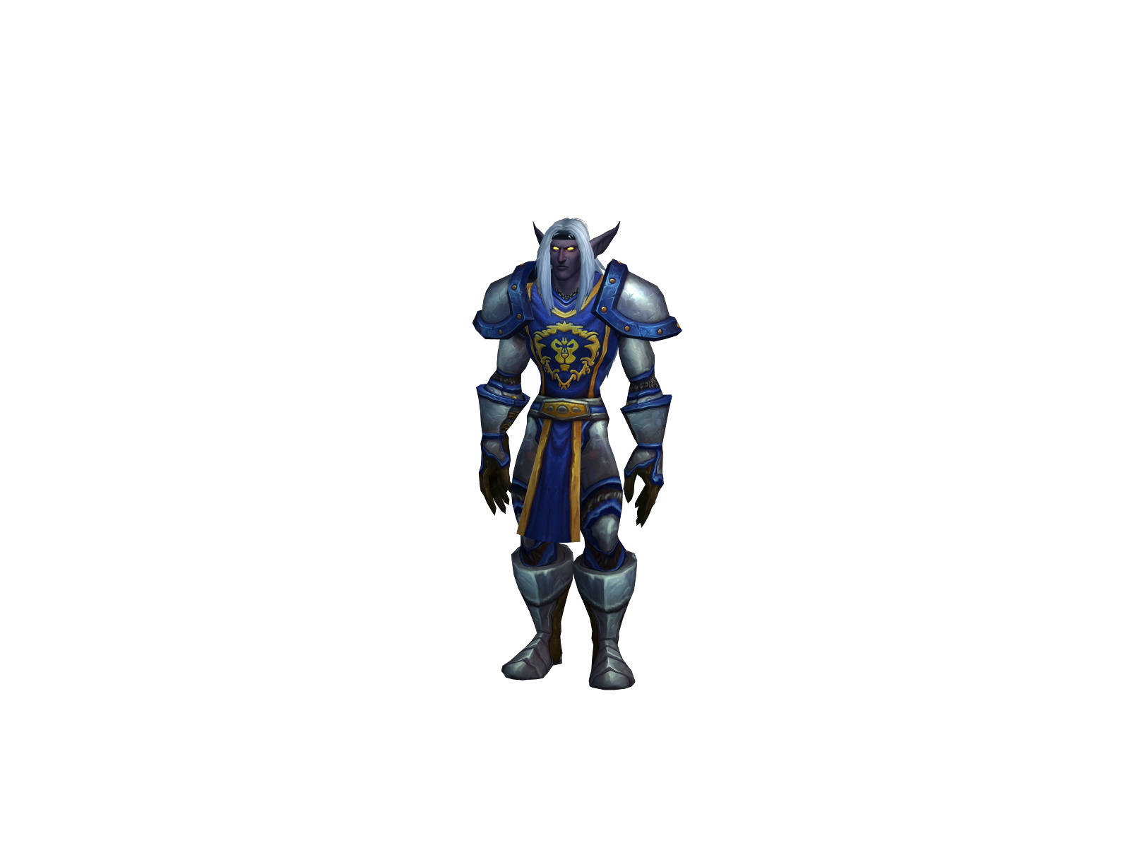 Maksnightelf 3D character render
