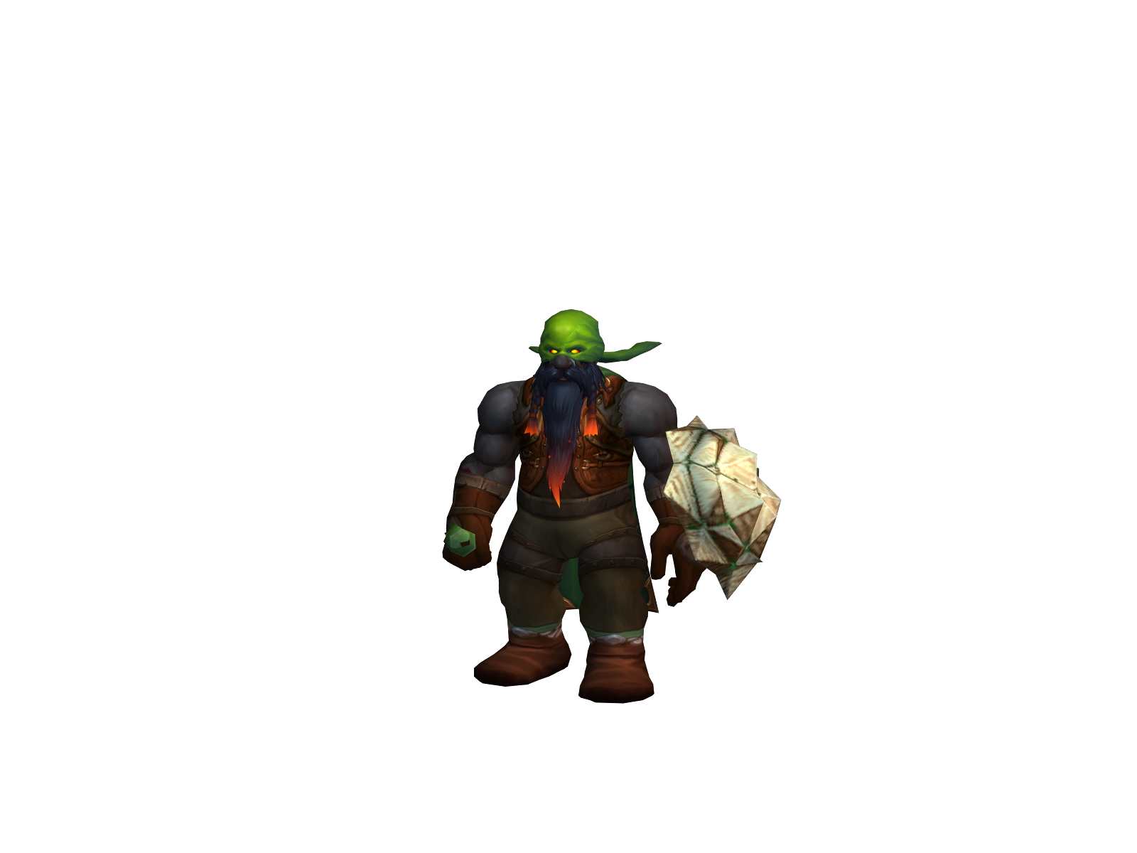 Emoknight 3D character render