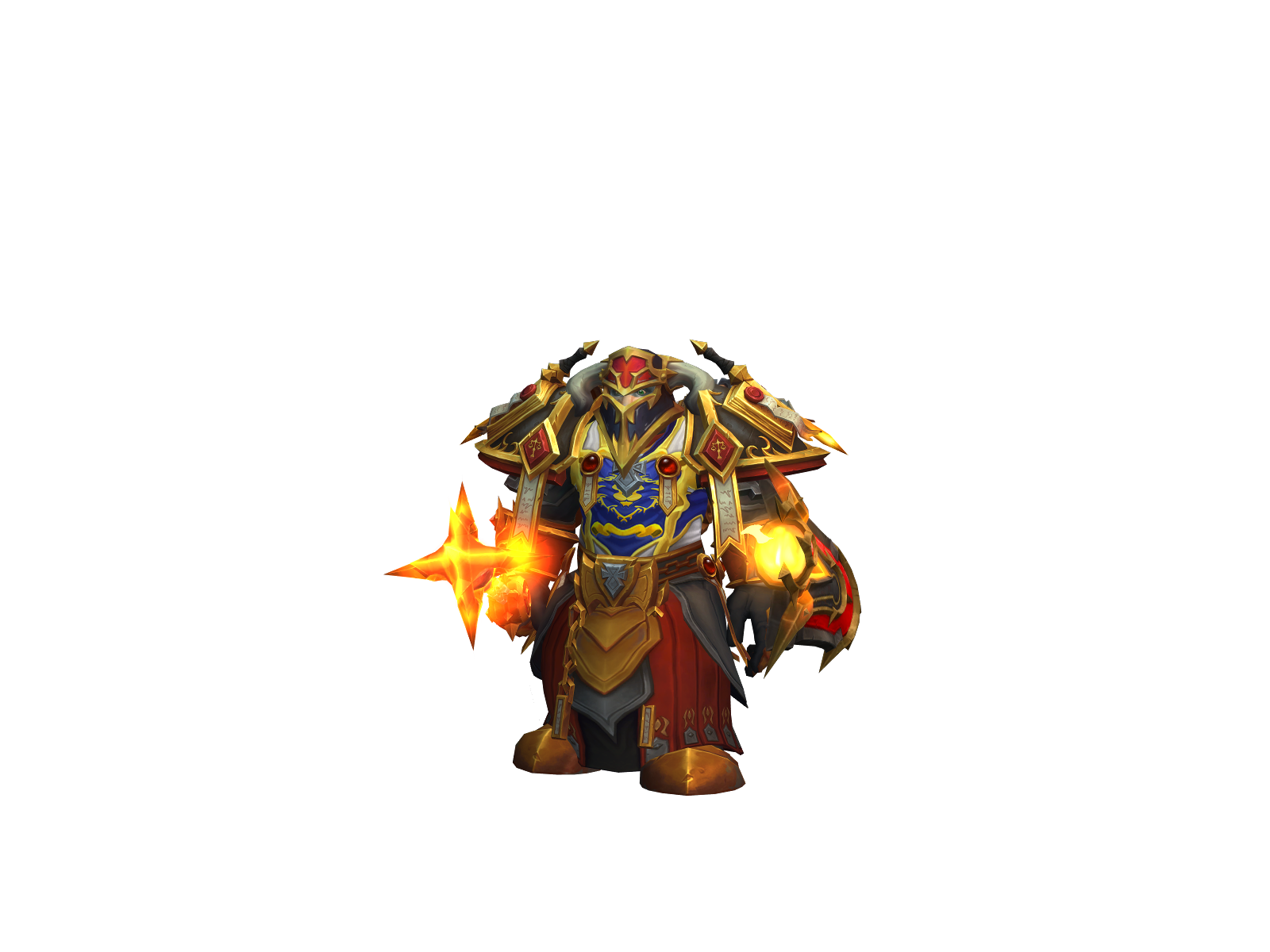 Oakenfire 3D character render