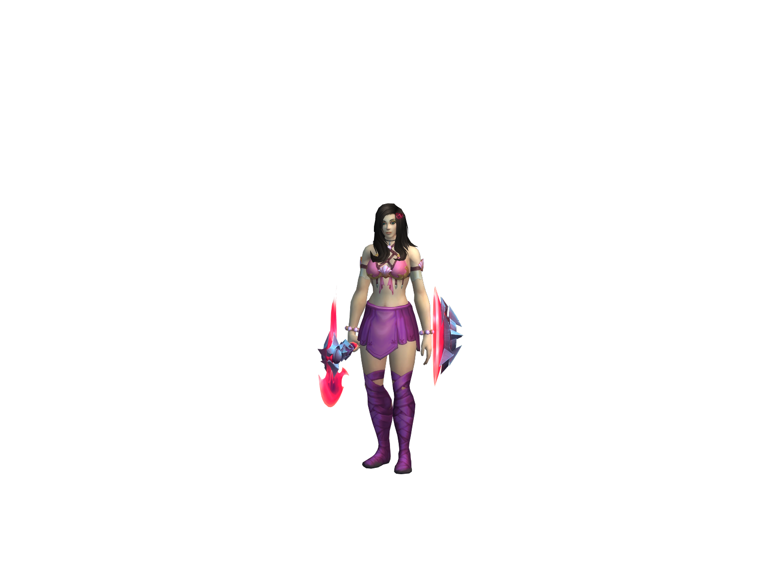 Aivil 3D character render