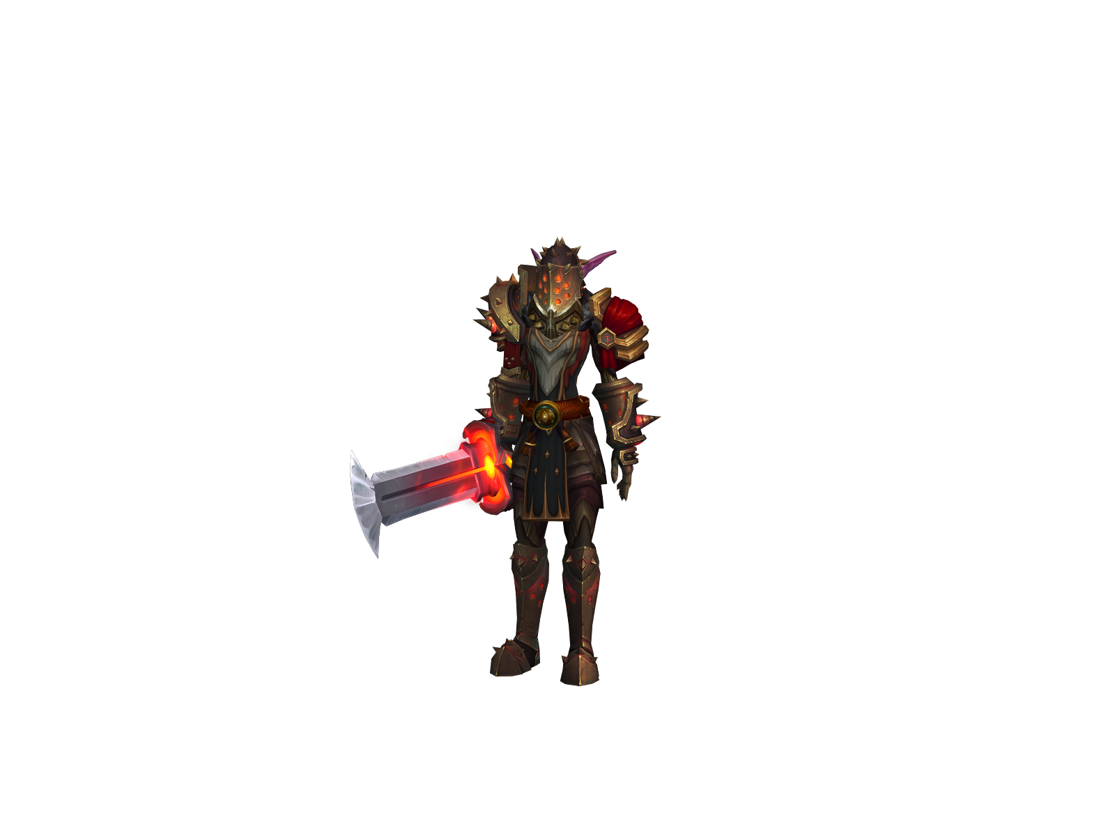 Falindrah 3D character render