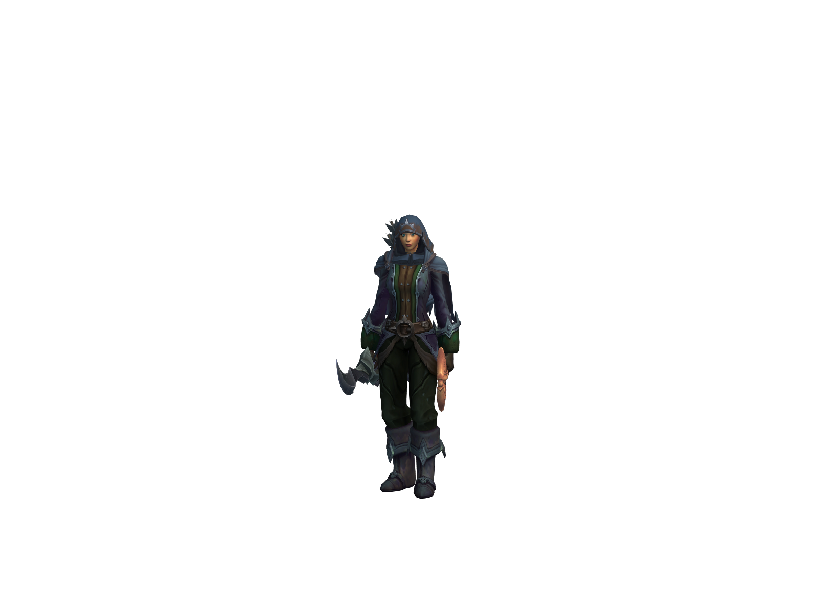 Danunu 3D character render