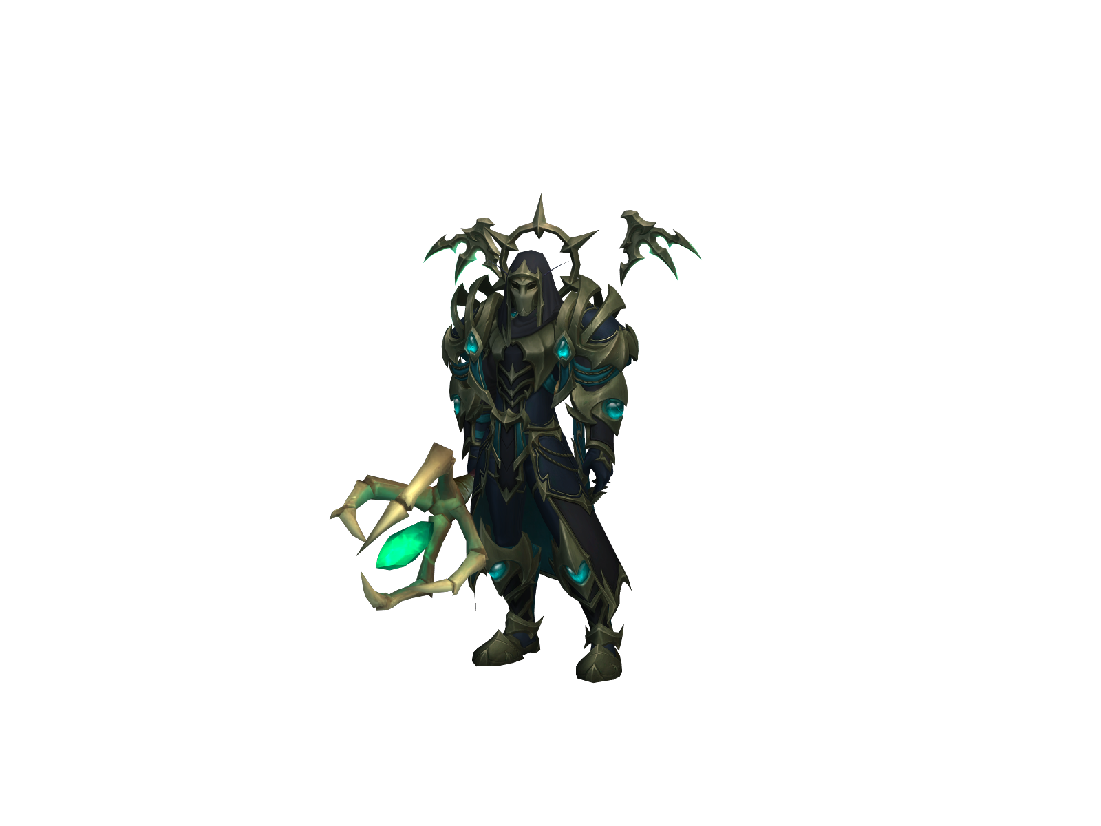 Kazevoid 3D character render