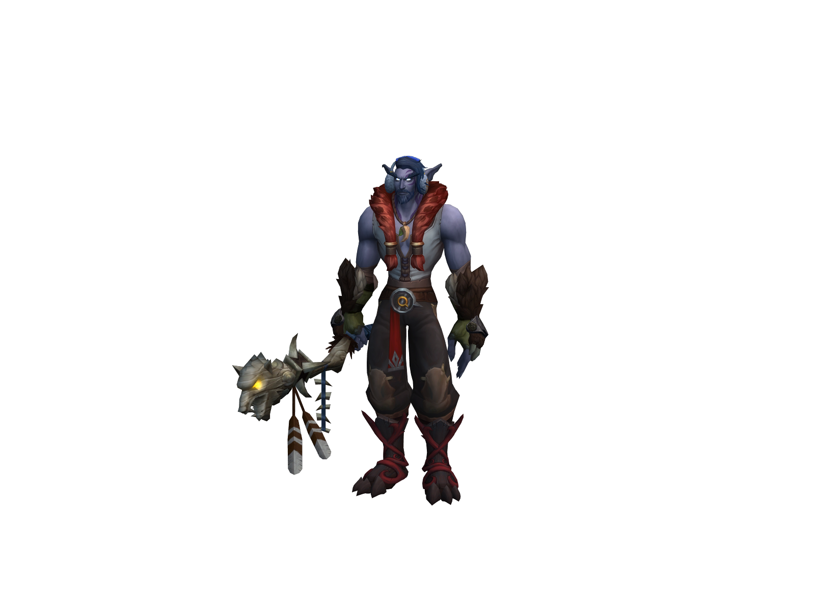 Vandrevan 3D character render