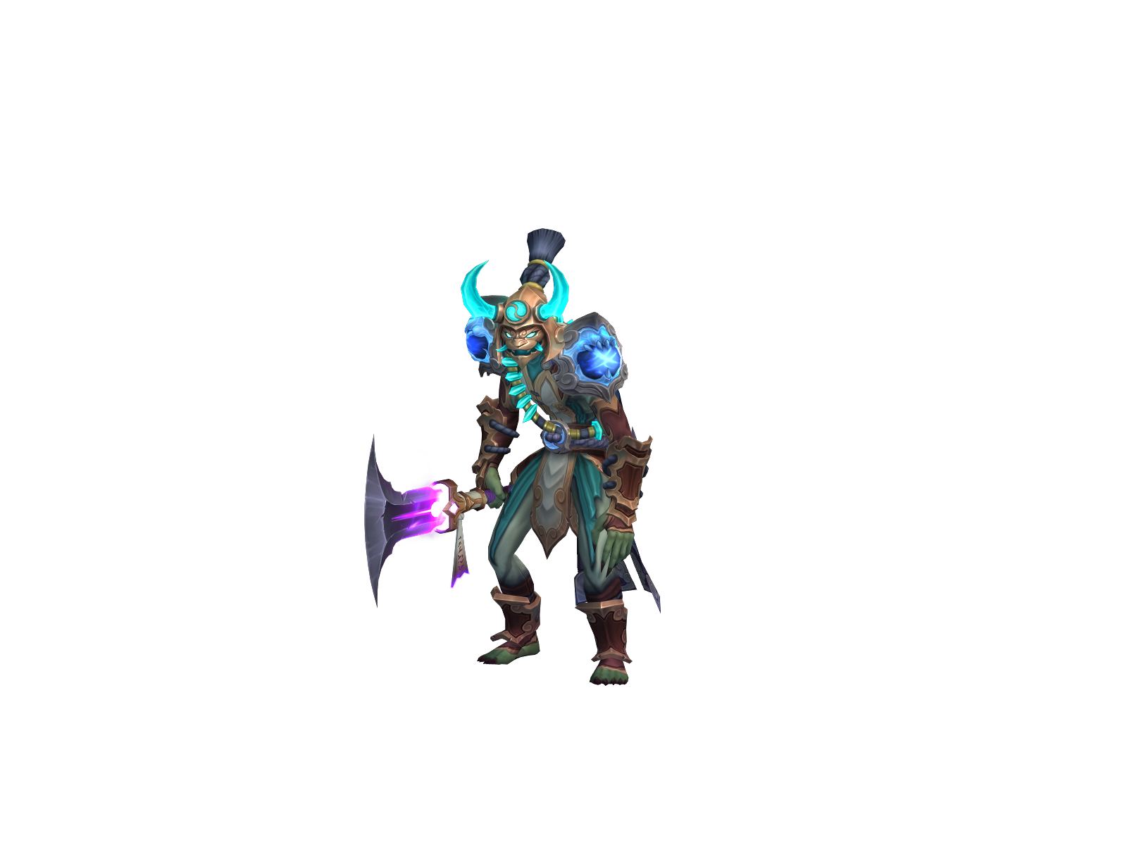 Gottenmins 3D character render