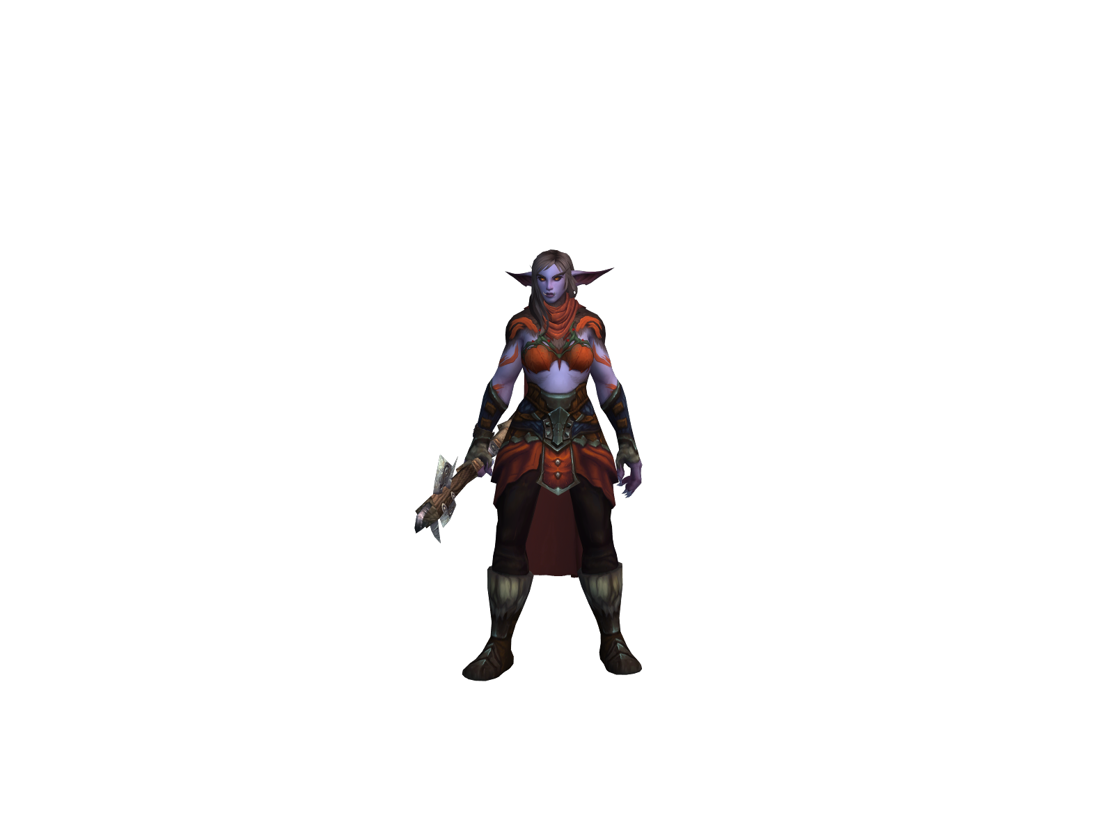 Haranir 3D character render