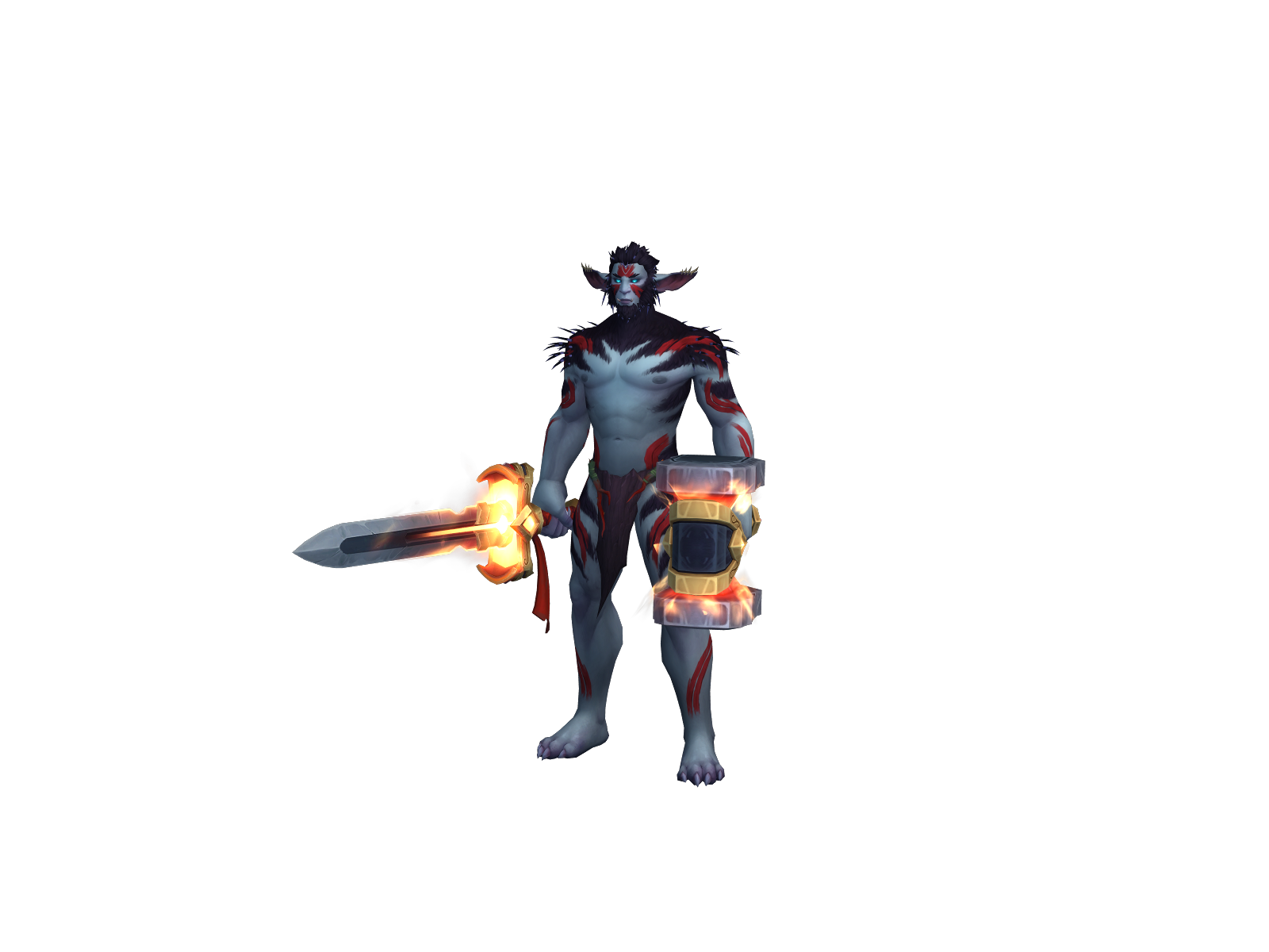 Mahano 3D character render