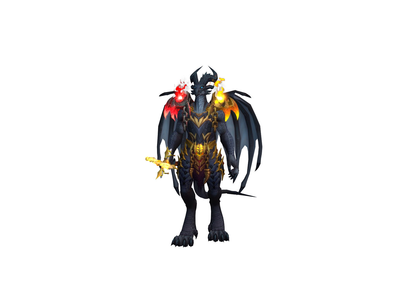 Raagør 3D character render