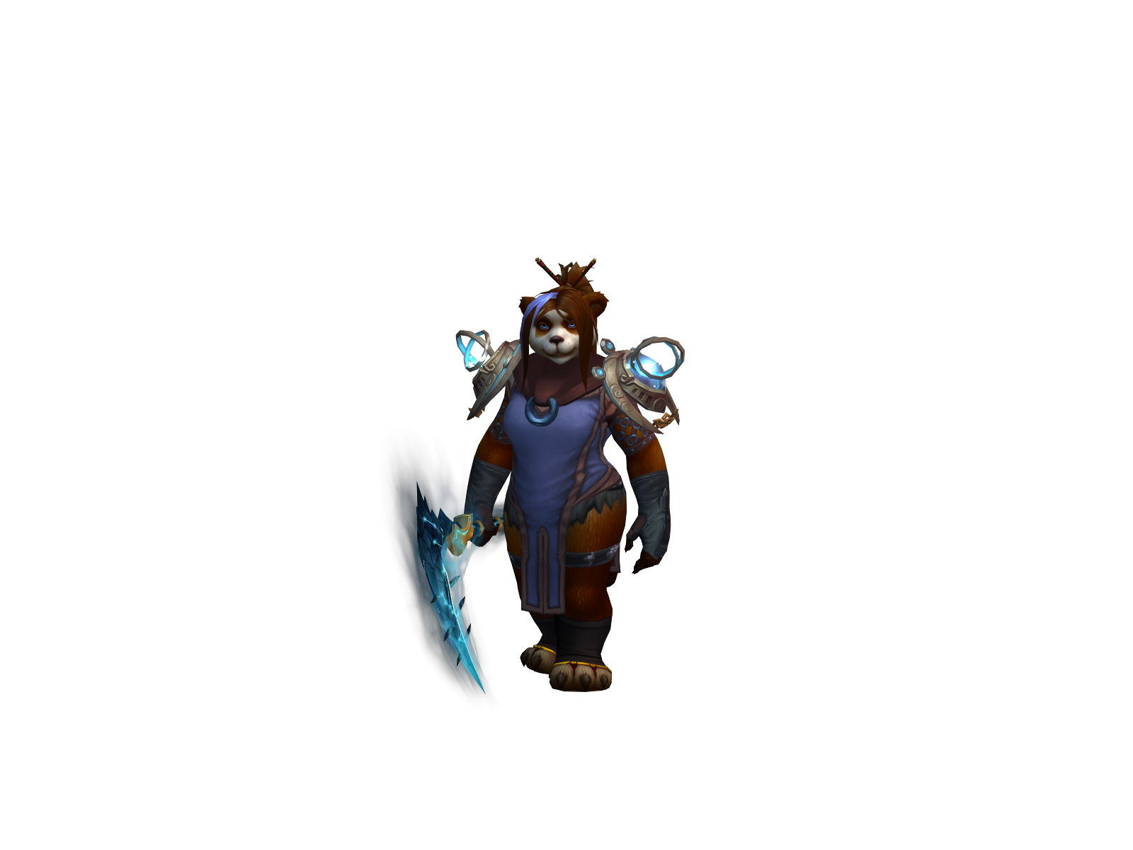 Sanyua 3D character render