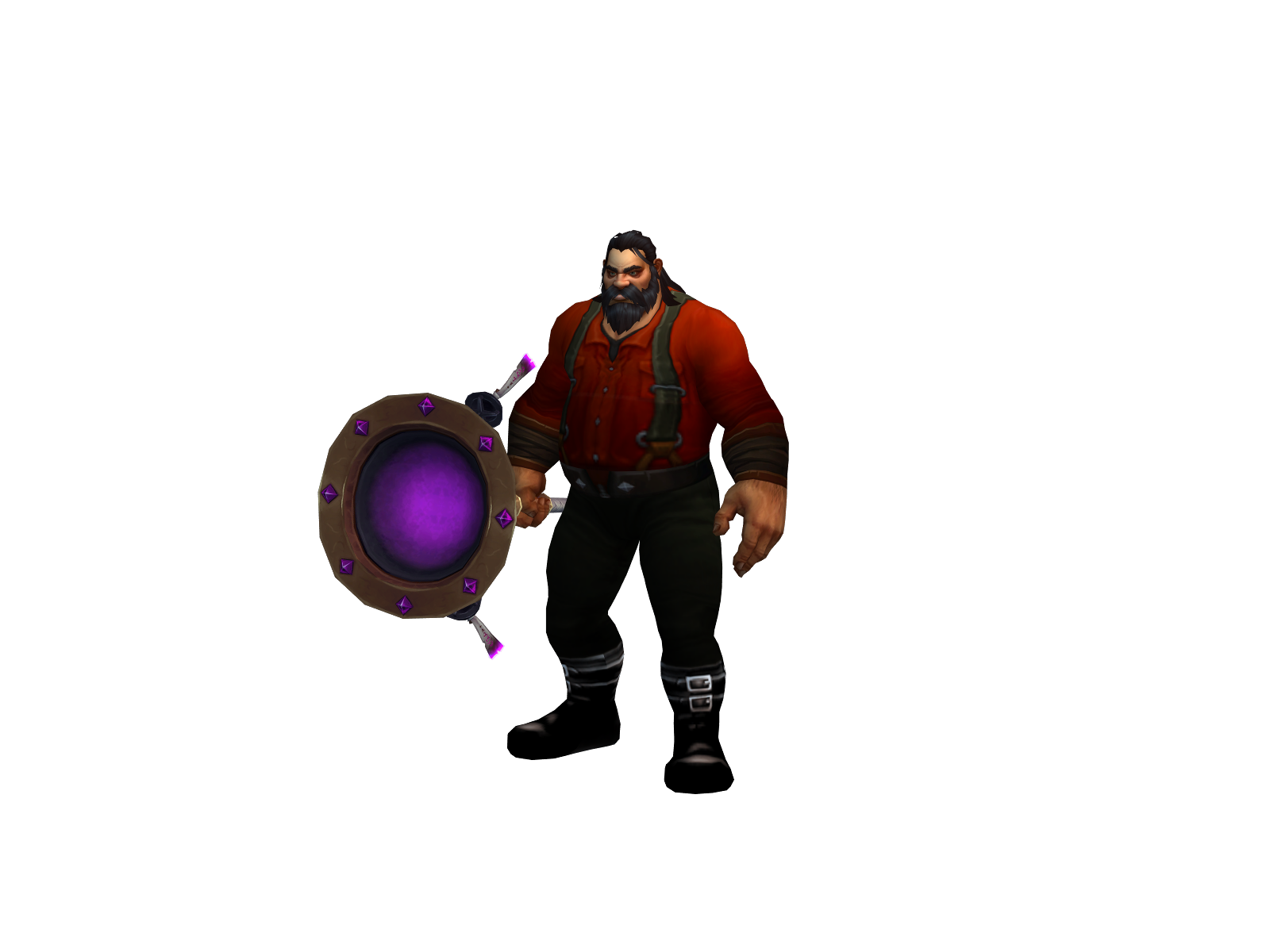 Stocks 3D character render