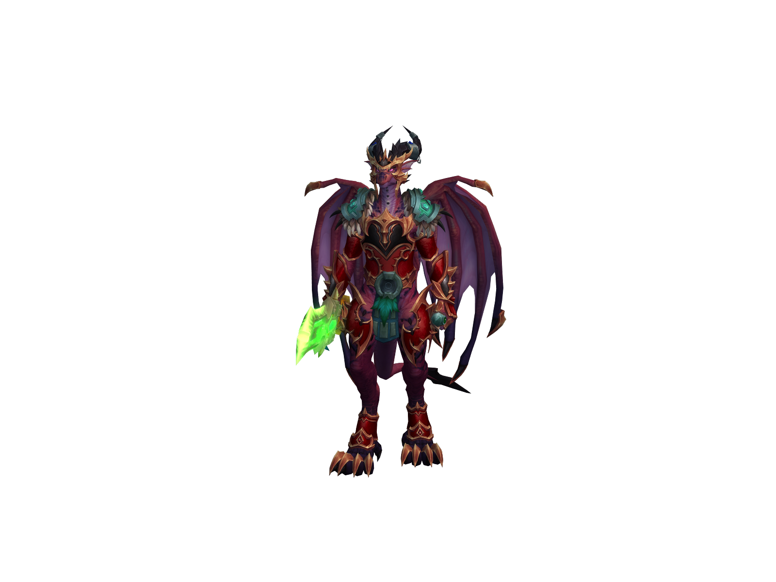Letethel 3D character render