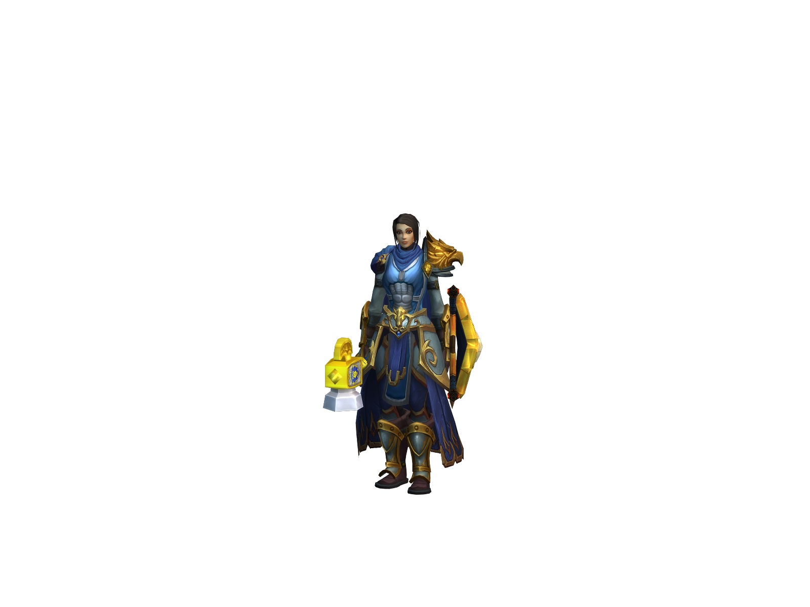 Taryanne 3D character render