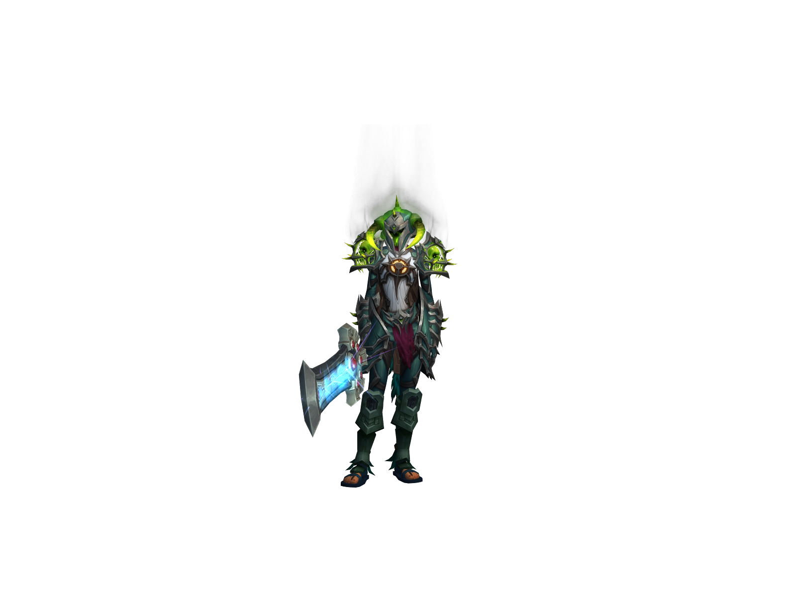 Mandiblé 3D character render