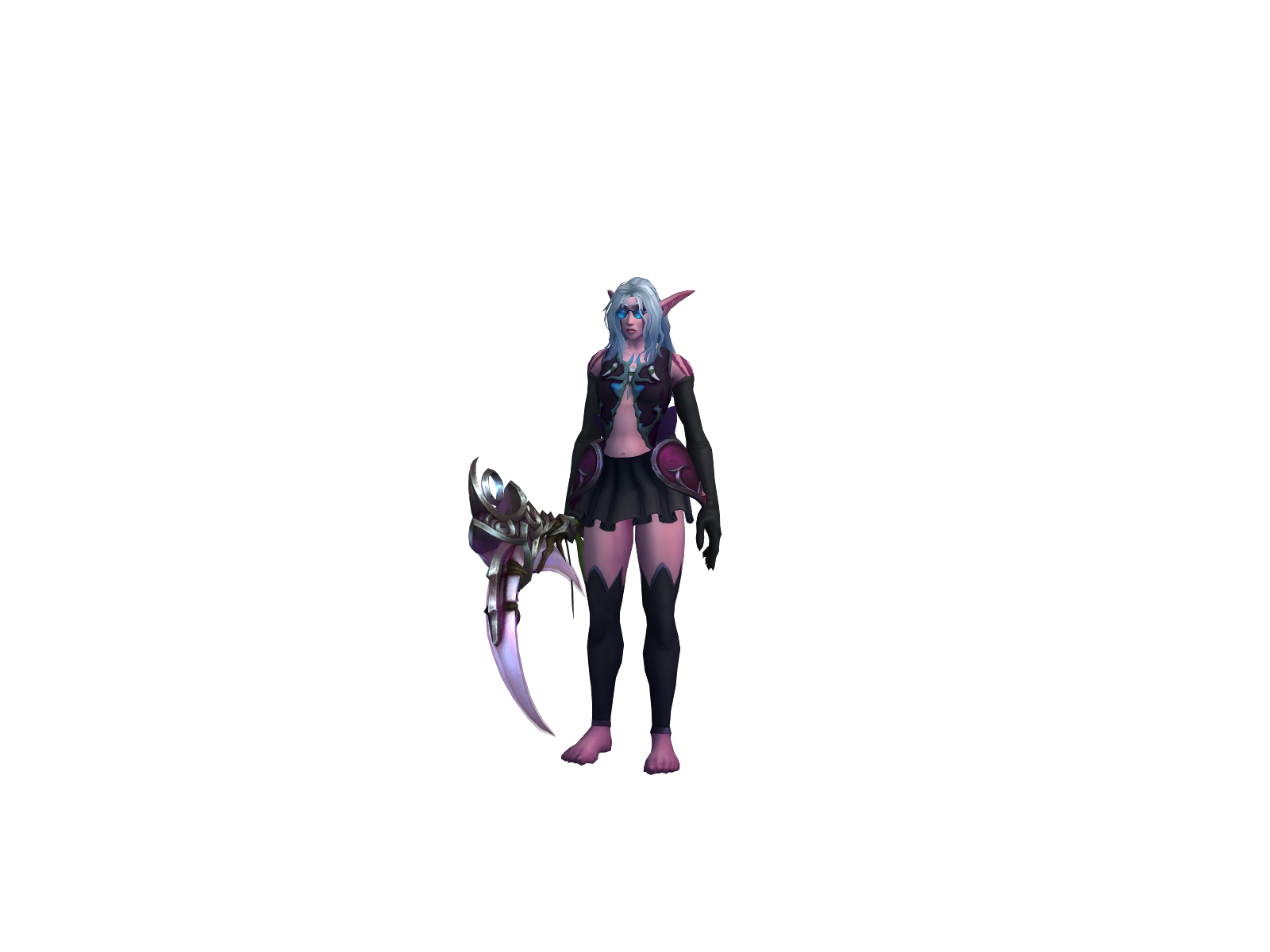 Morríganx 3D character render