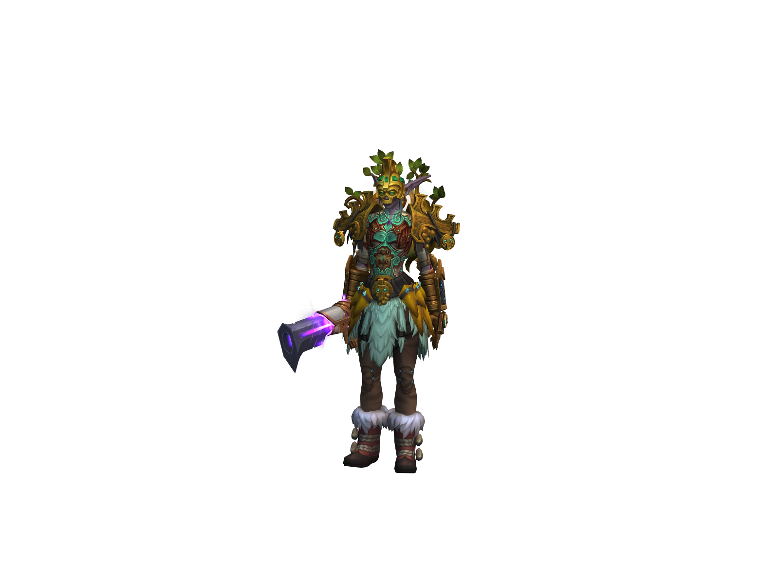 Glimmergun 3D character render