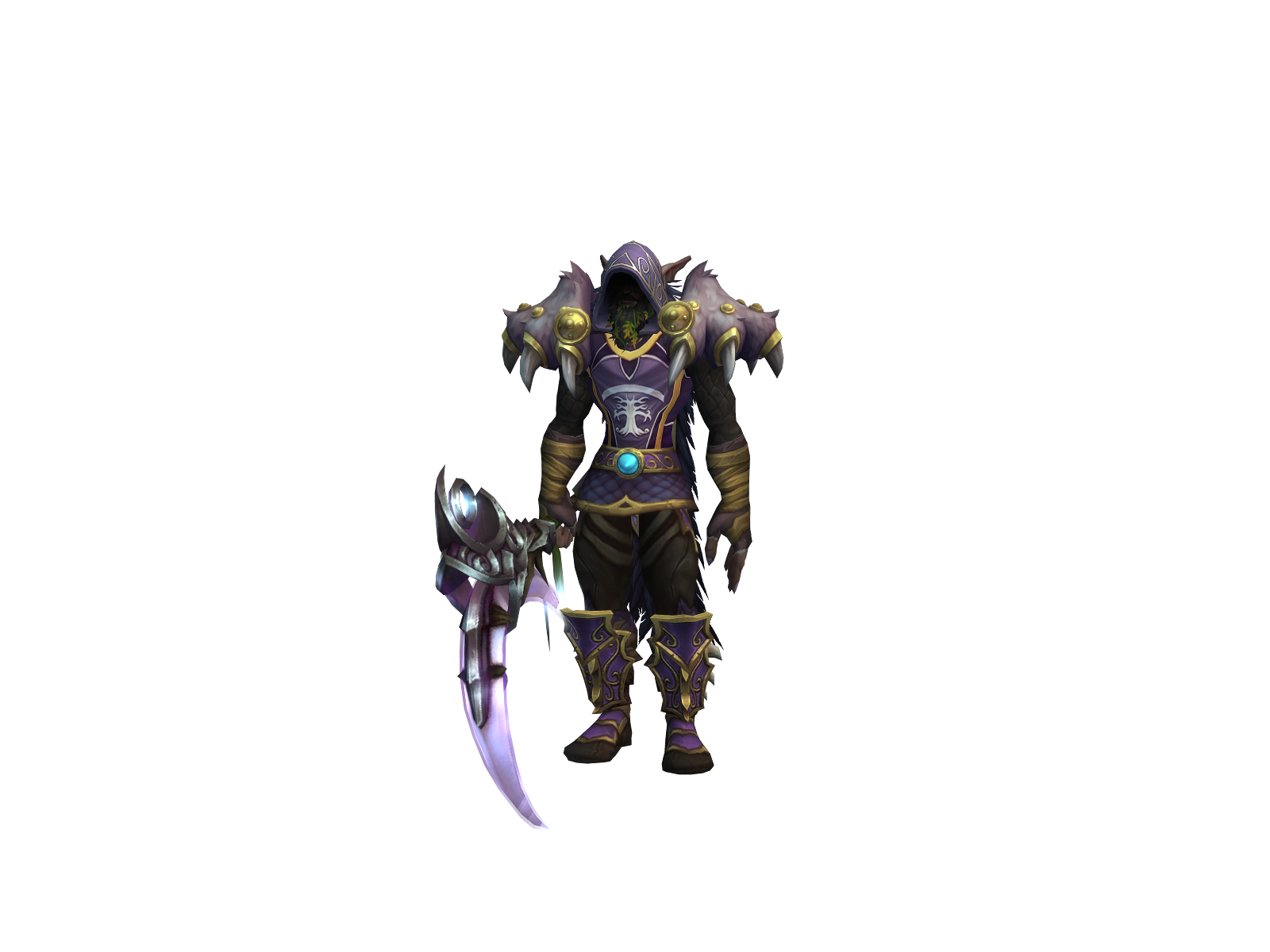 Oaktober 3D character render