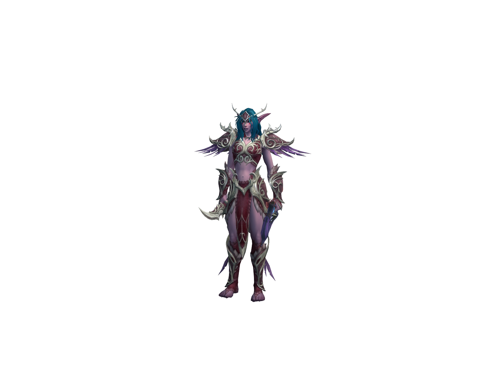 Kynora 3D character render