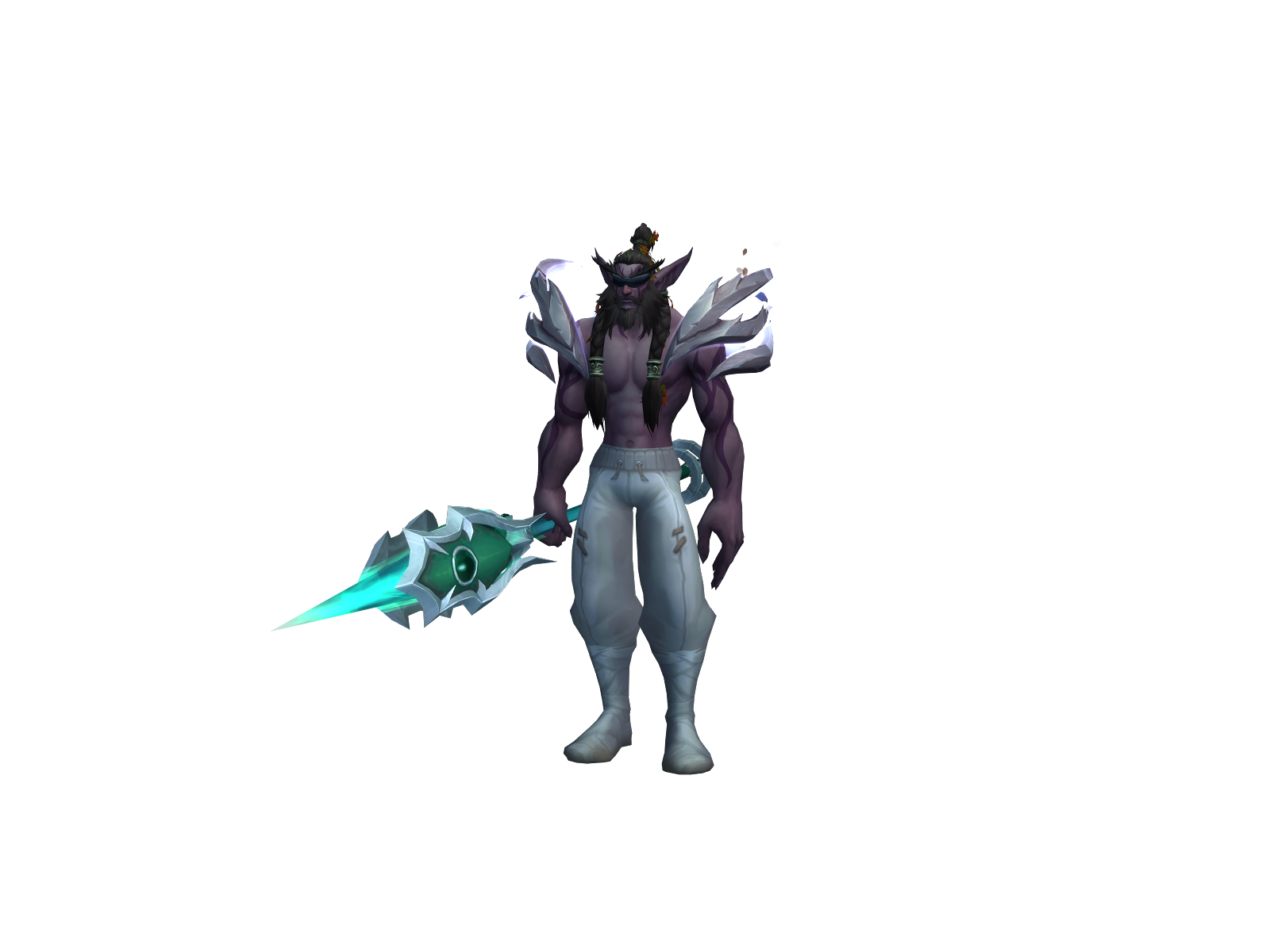 Hoodcat 3D character render