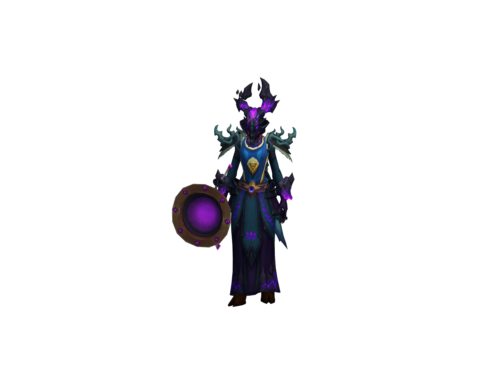Auranae 3D character render
