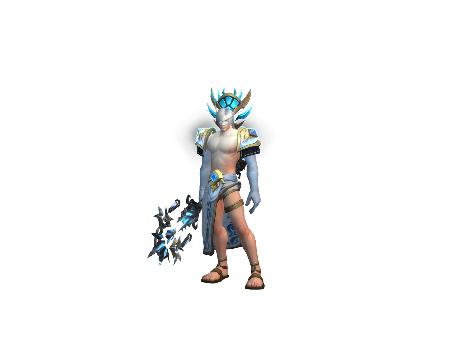 Zarialeina 3D character render