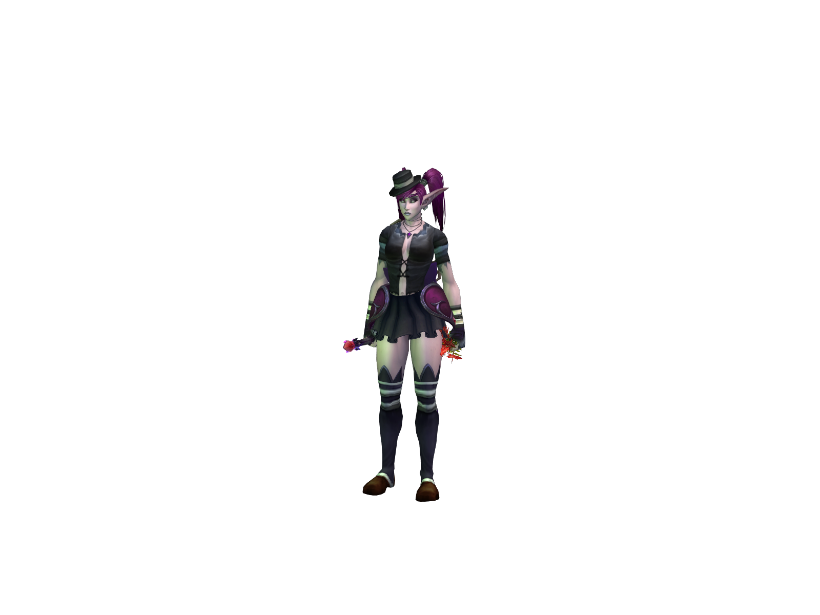 Eðen 3D character render