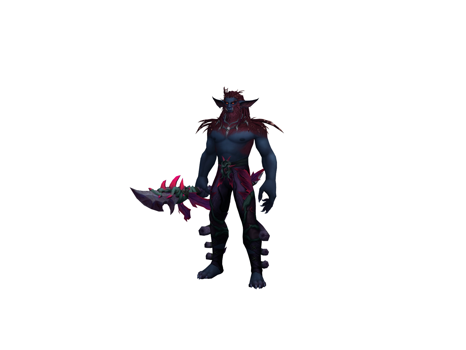 Choóper 3D character render