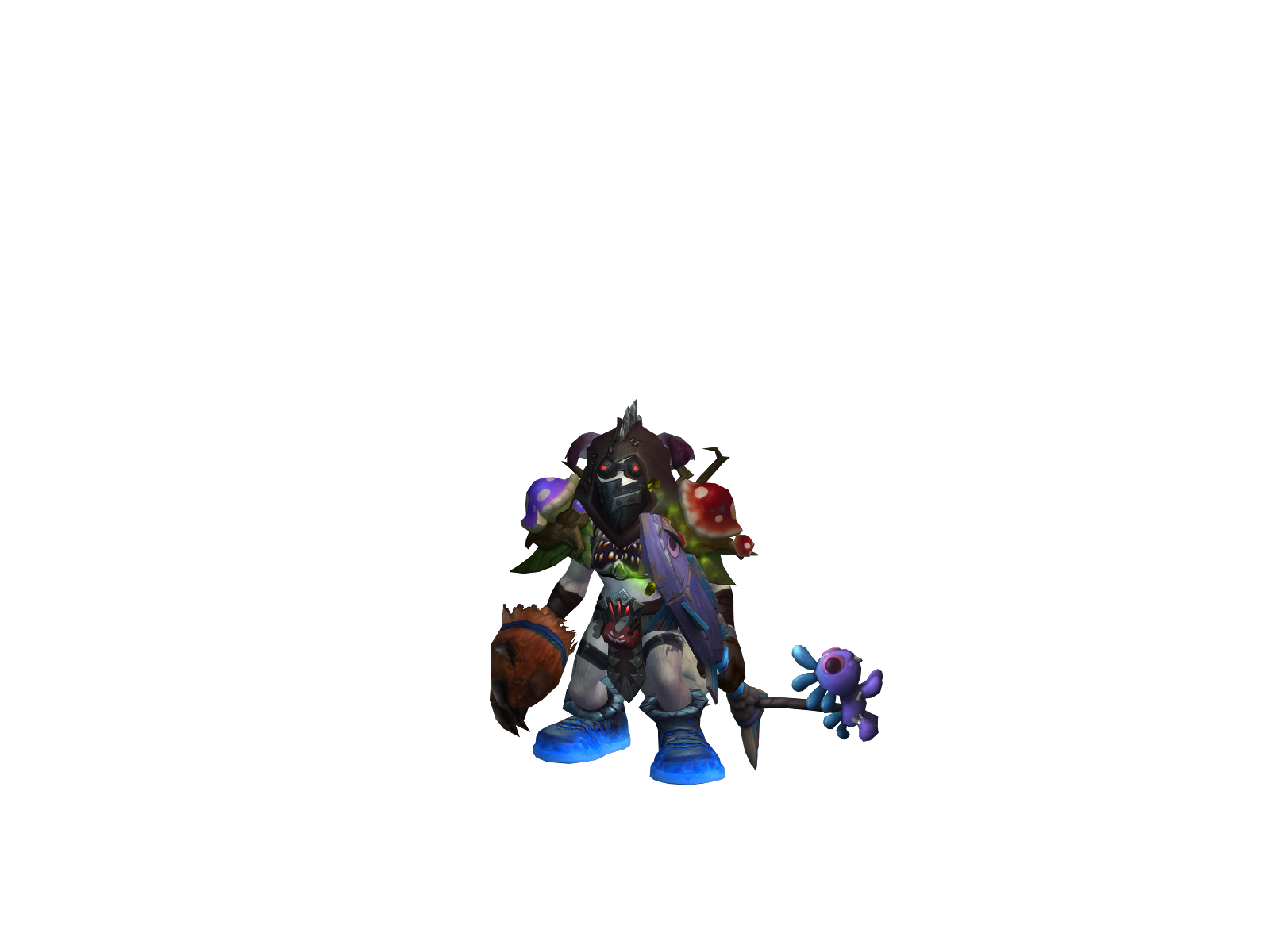Mjfr 3D character render