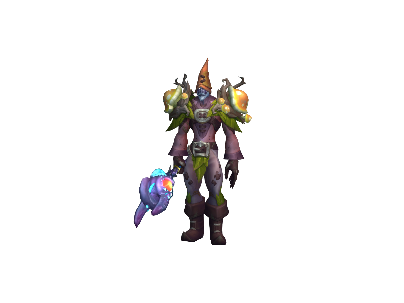 Nøtahealer 3D character render