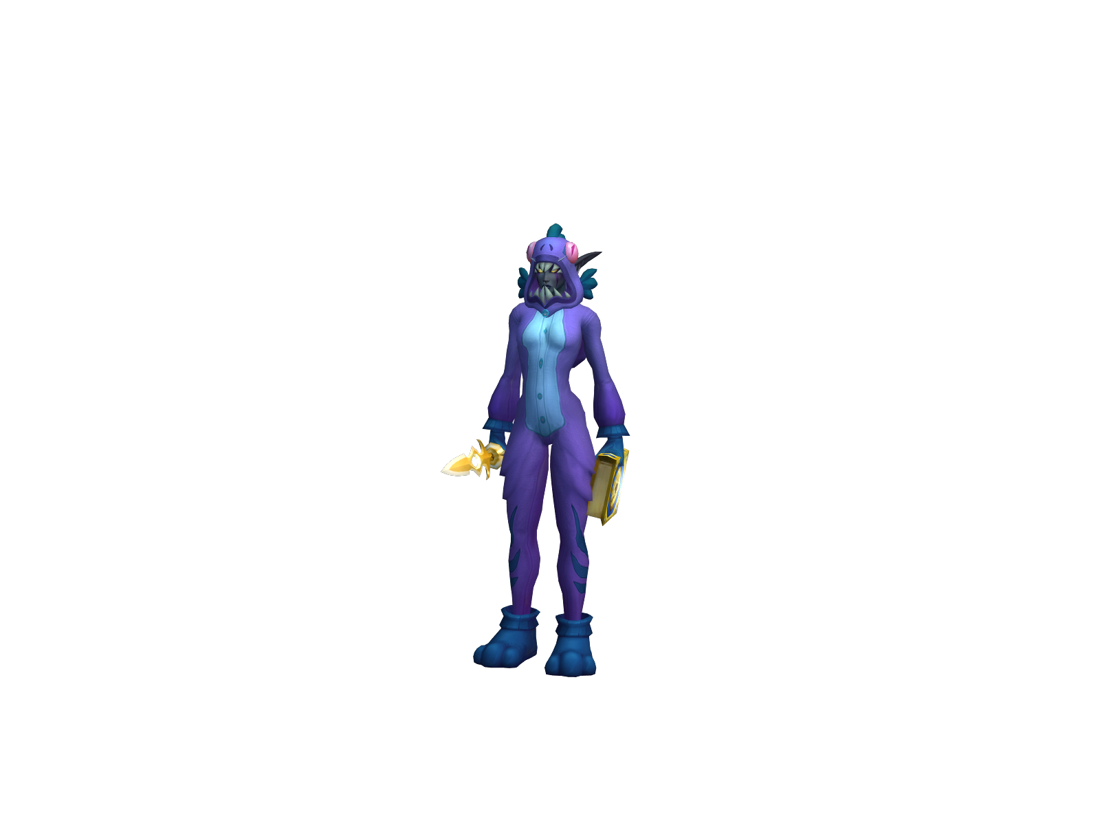 Topgdruid 3D character render