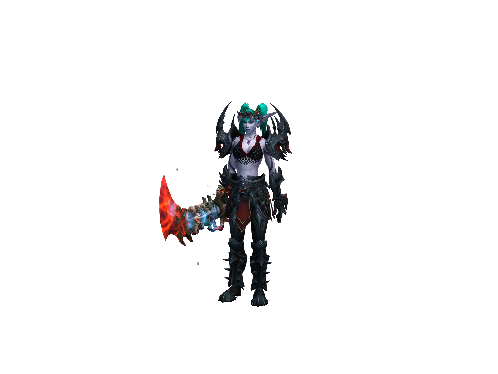 Athena 3D character render