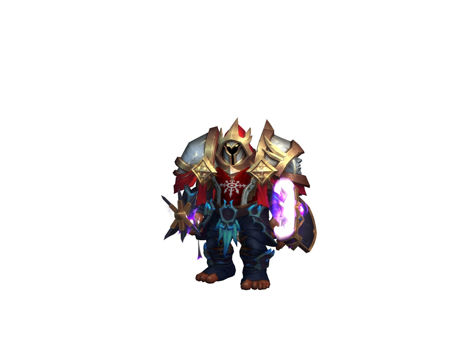 Martèl 3D character render