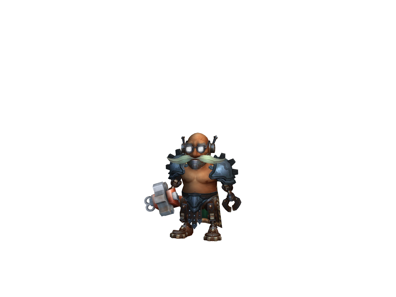 Bonkbat 3D character render
