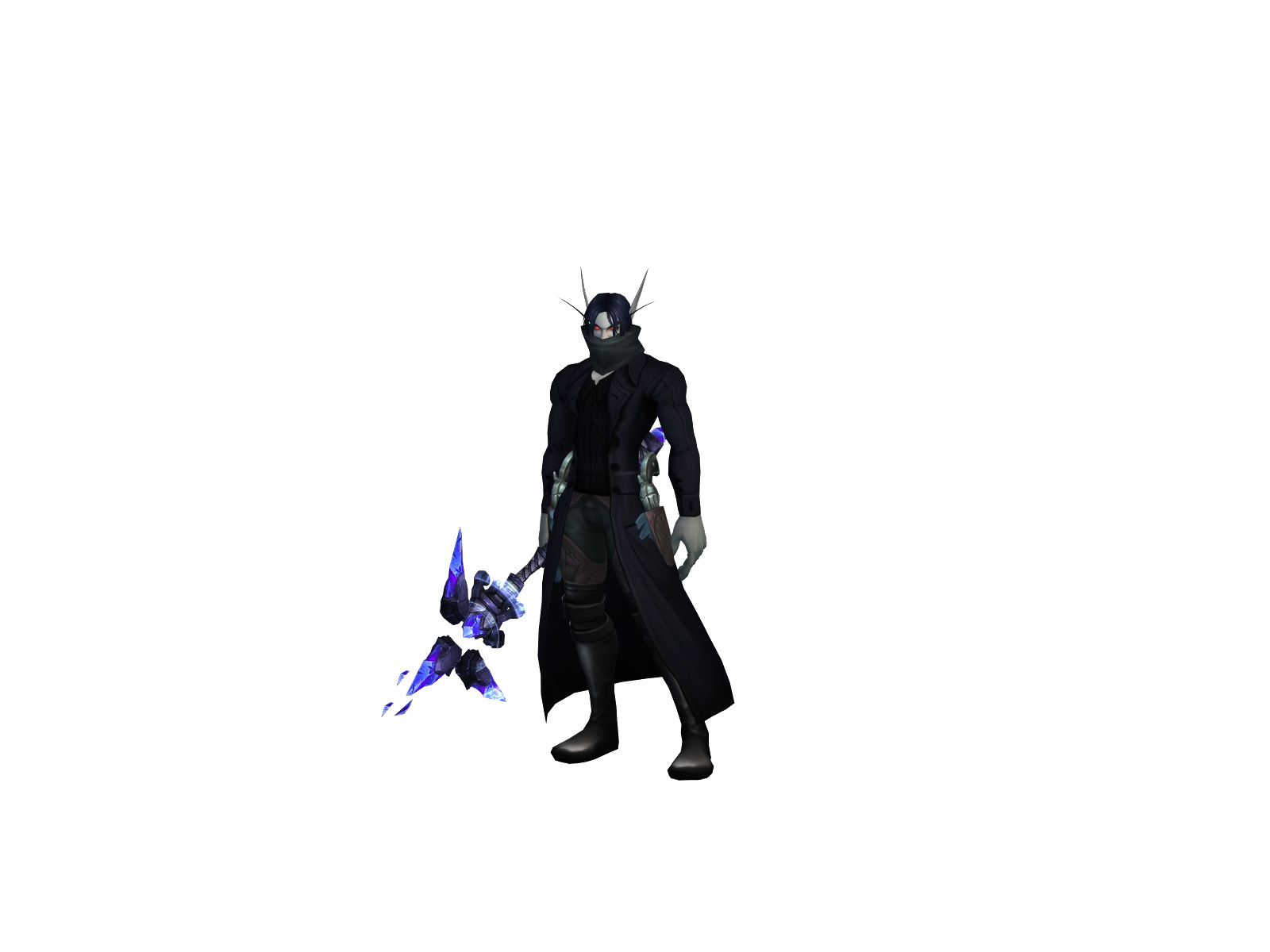 Qorvos 3D character render
