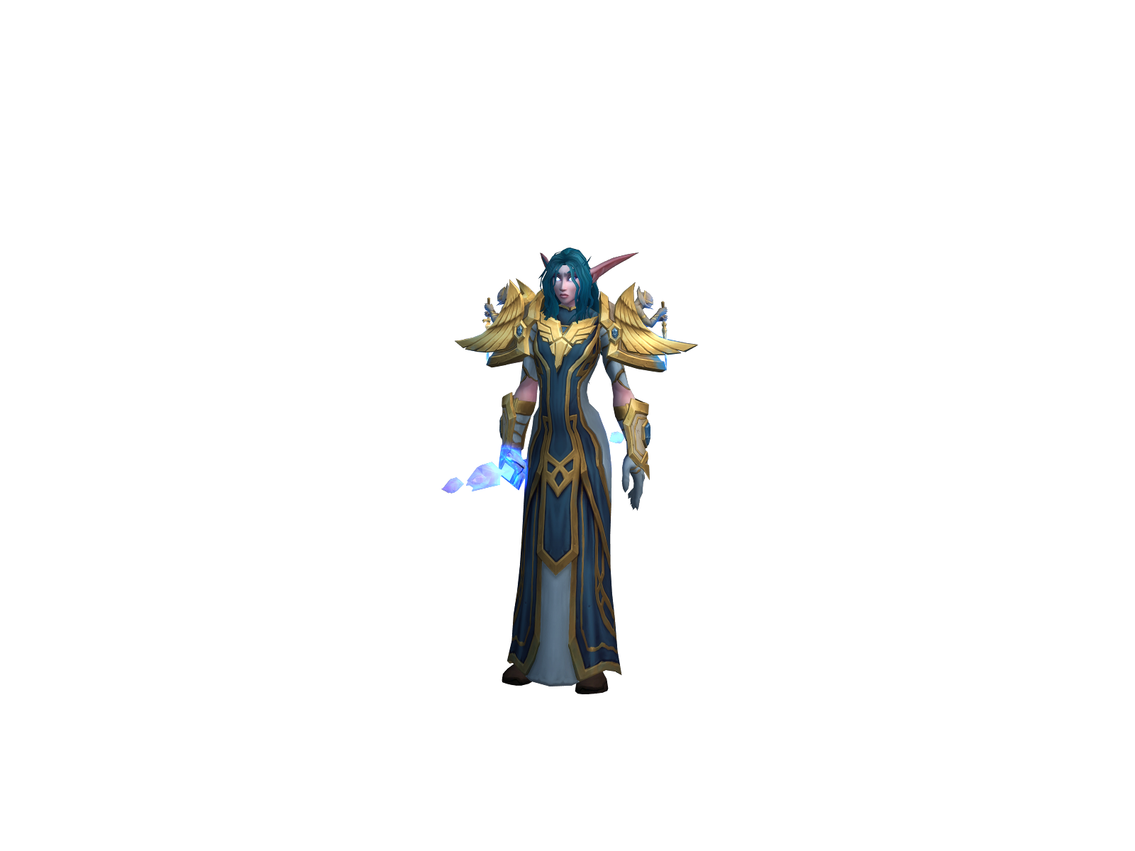 Astralprayer 3D character render